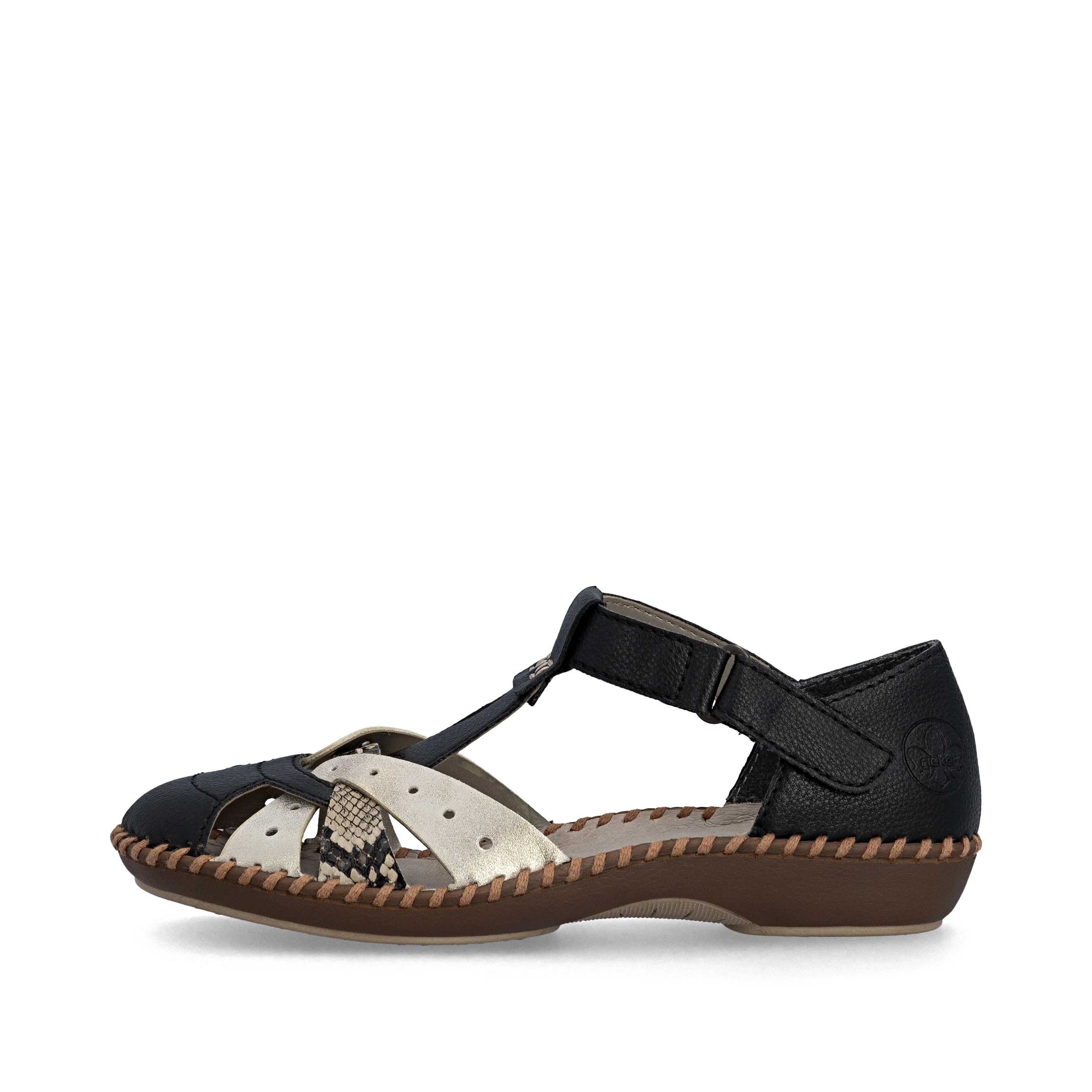 Rieker Women's Mary Jane Shoe - Black | M1655-00 - Image 10