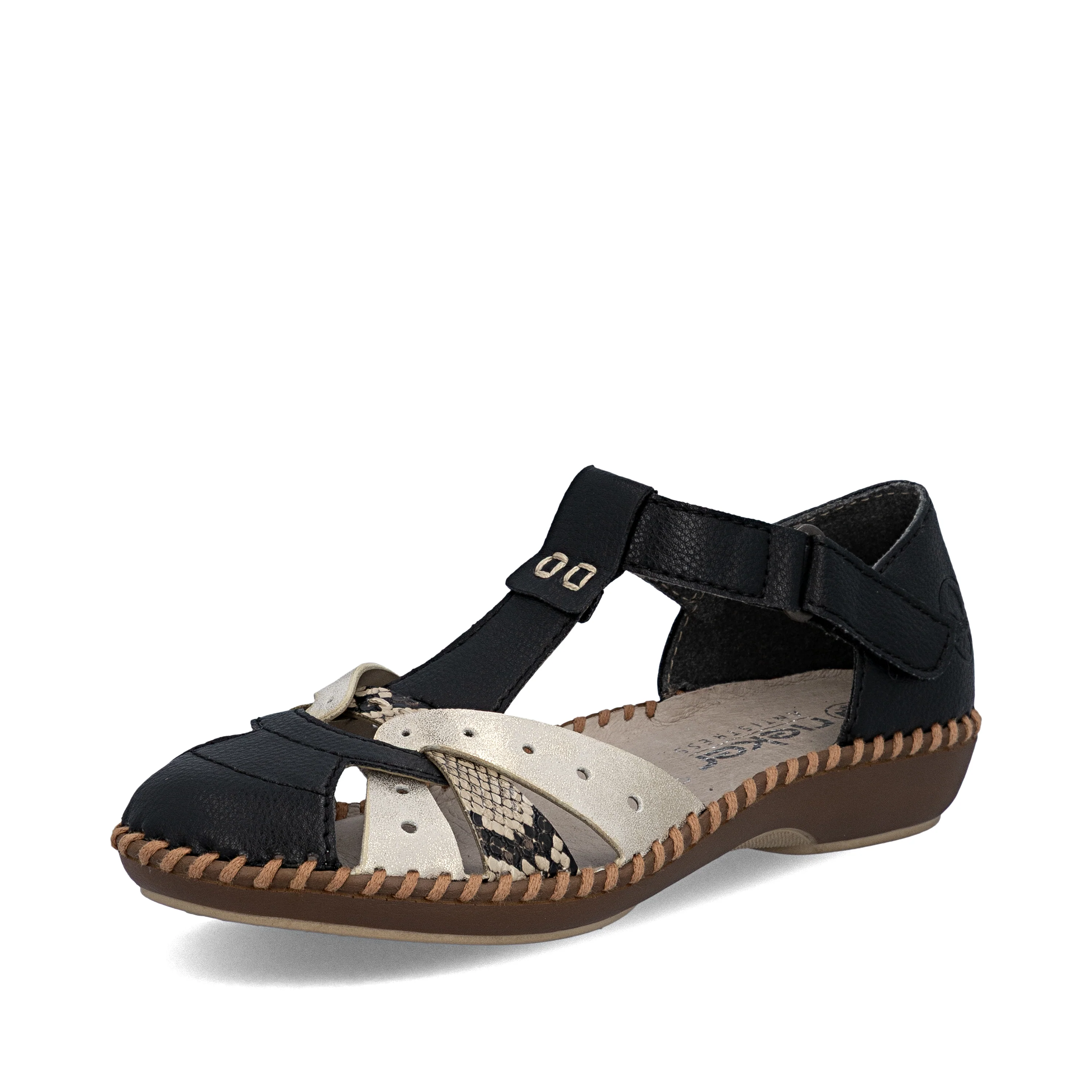 Rieker Women's Mary Jane Shoe - Black | M1655-00 - Image 2