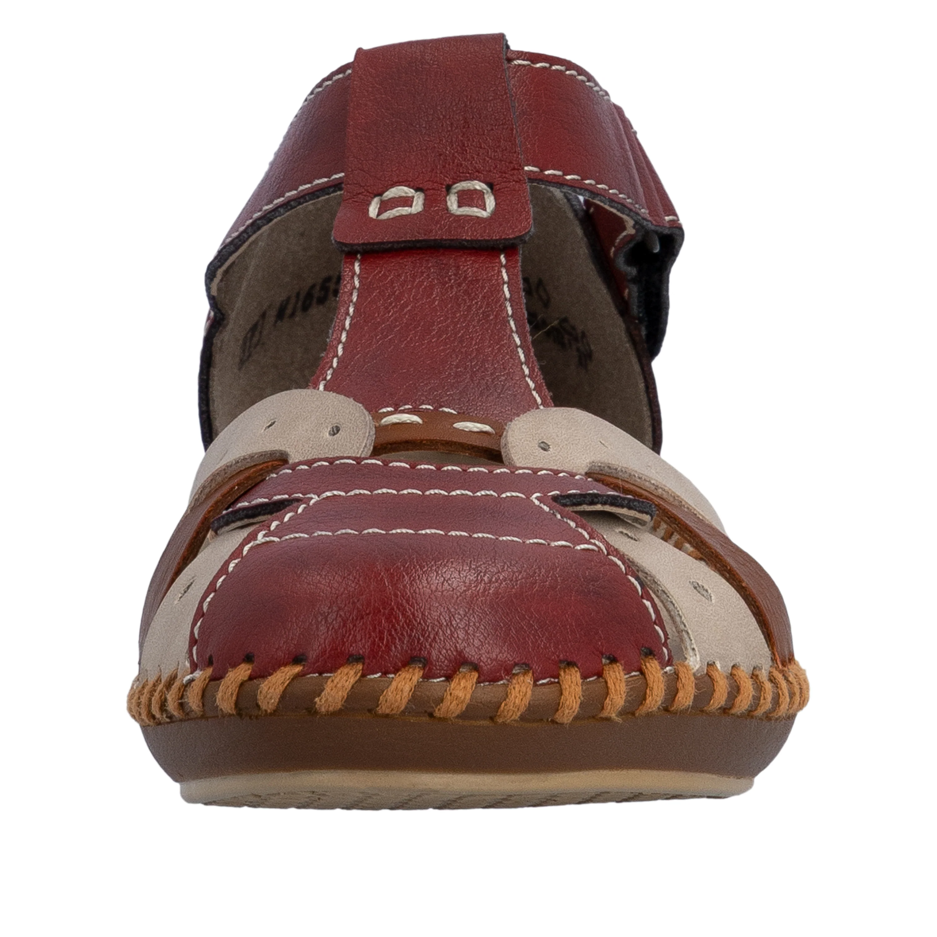 Rieker Women's Mary Jane Shoe - Red | M1655-34 - Image 11