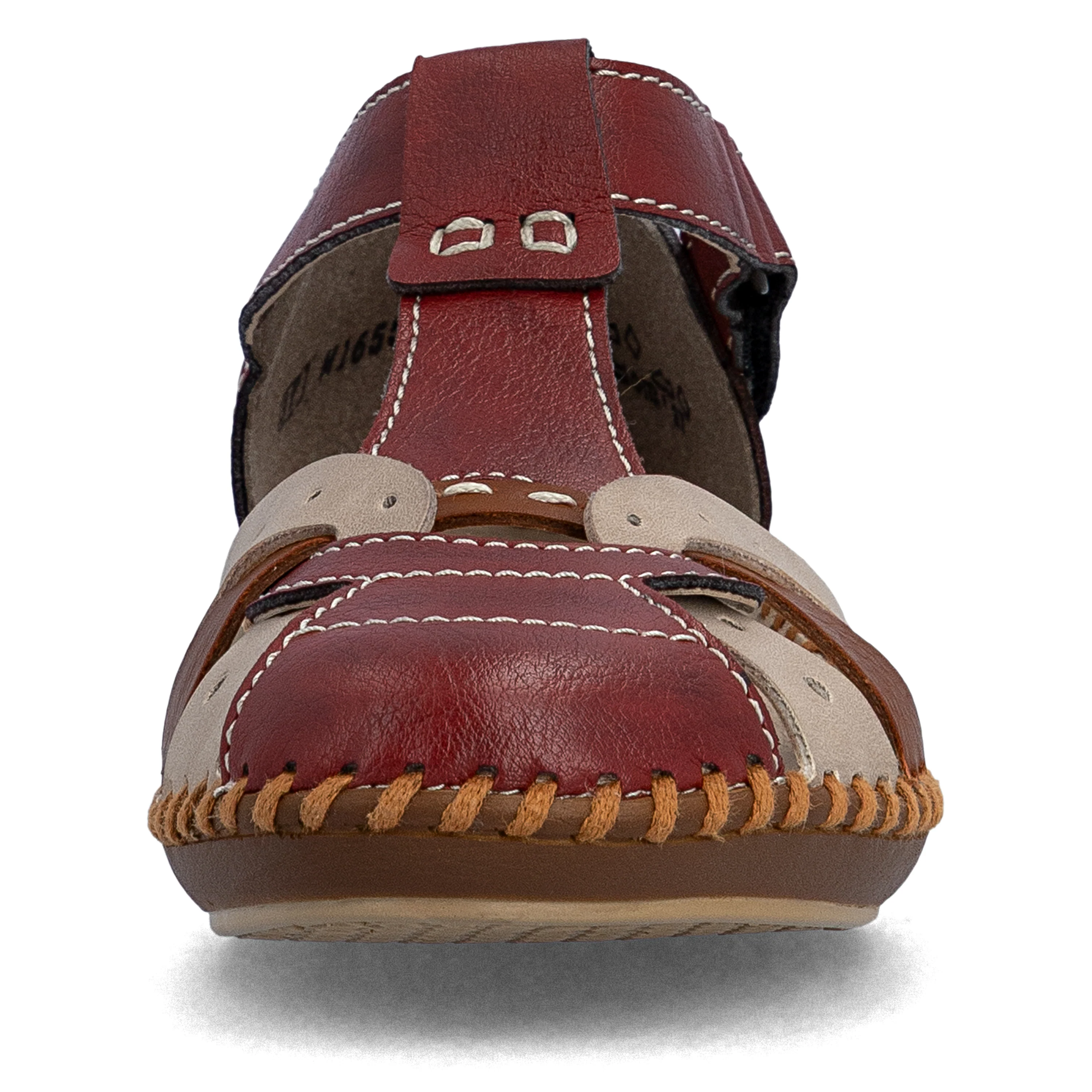 Rieker Women's Mary Jane Shoe - Red | M1655-34 - Image 12