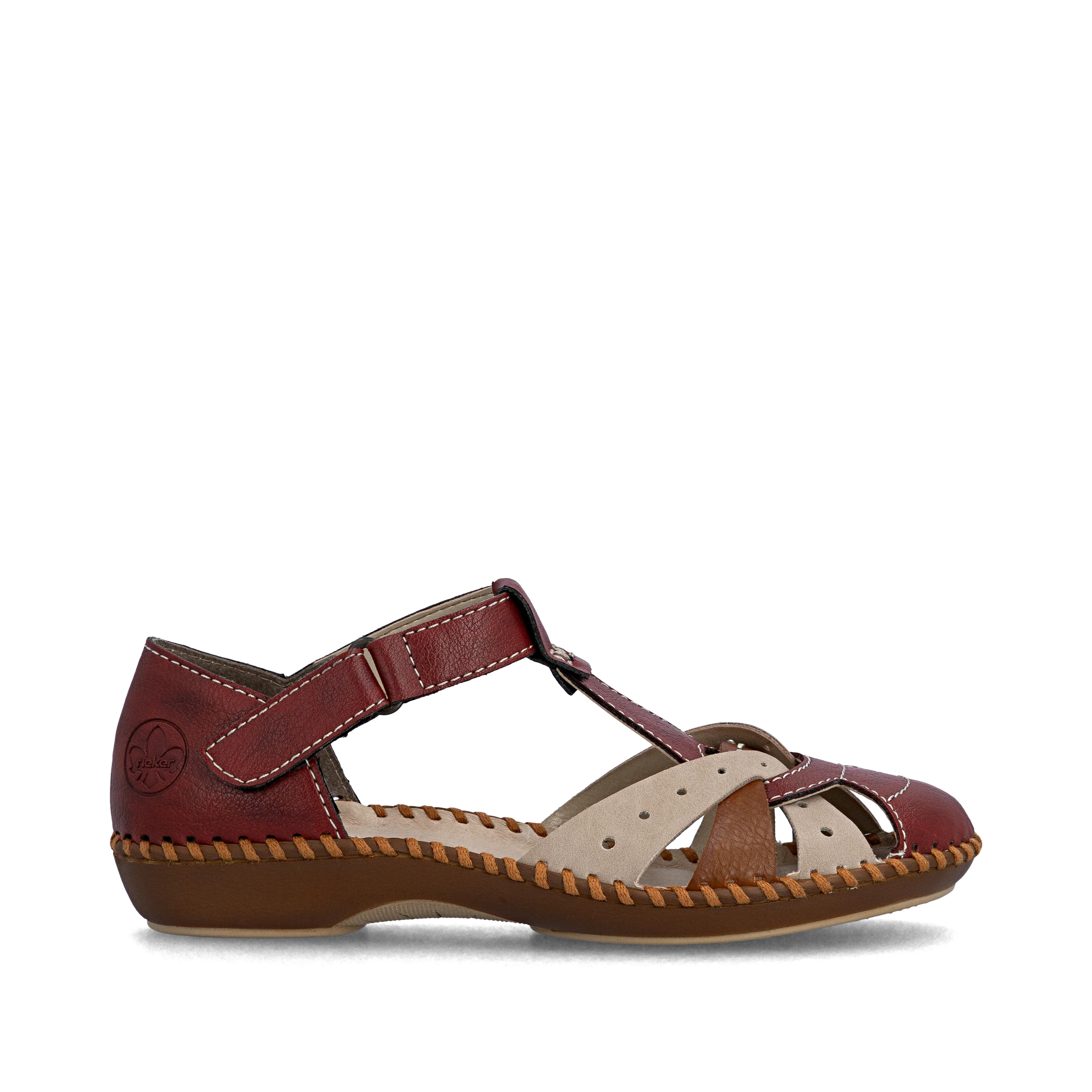 Rieker Women's Mary Jane Shoe - Red | M1655-34 - Image 22