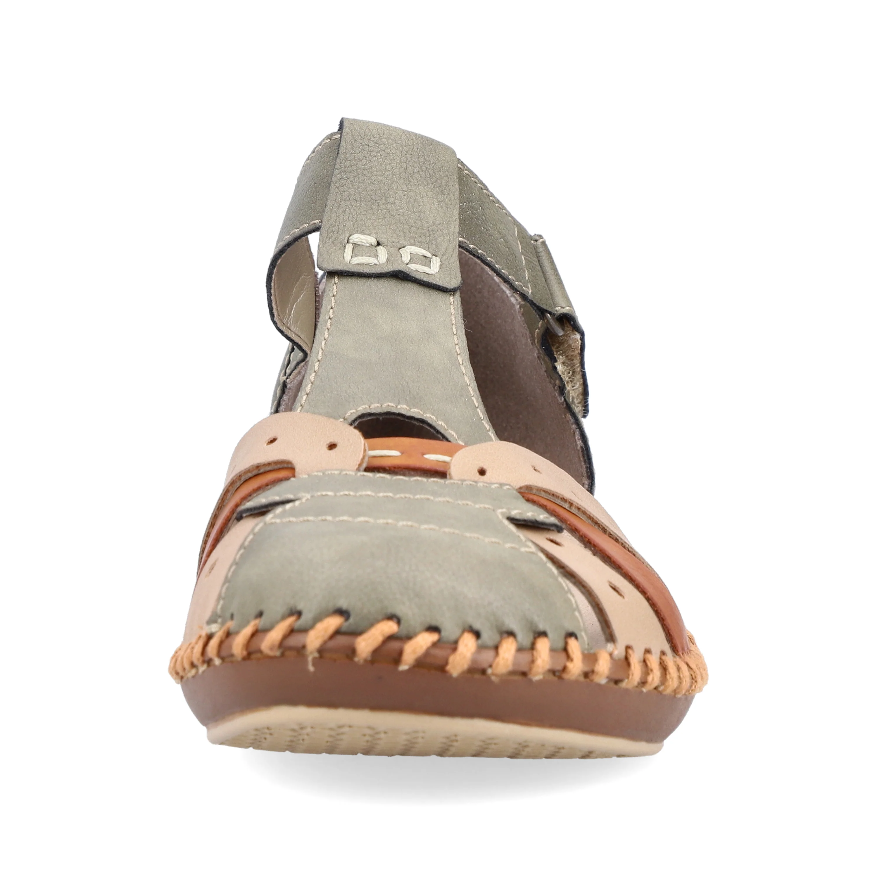 Rieker Women's Mary Jane Shoe - Green | M1655-54 - Image 6