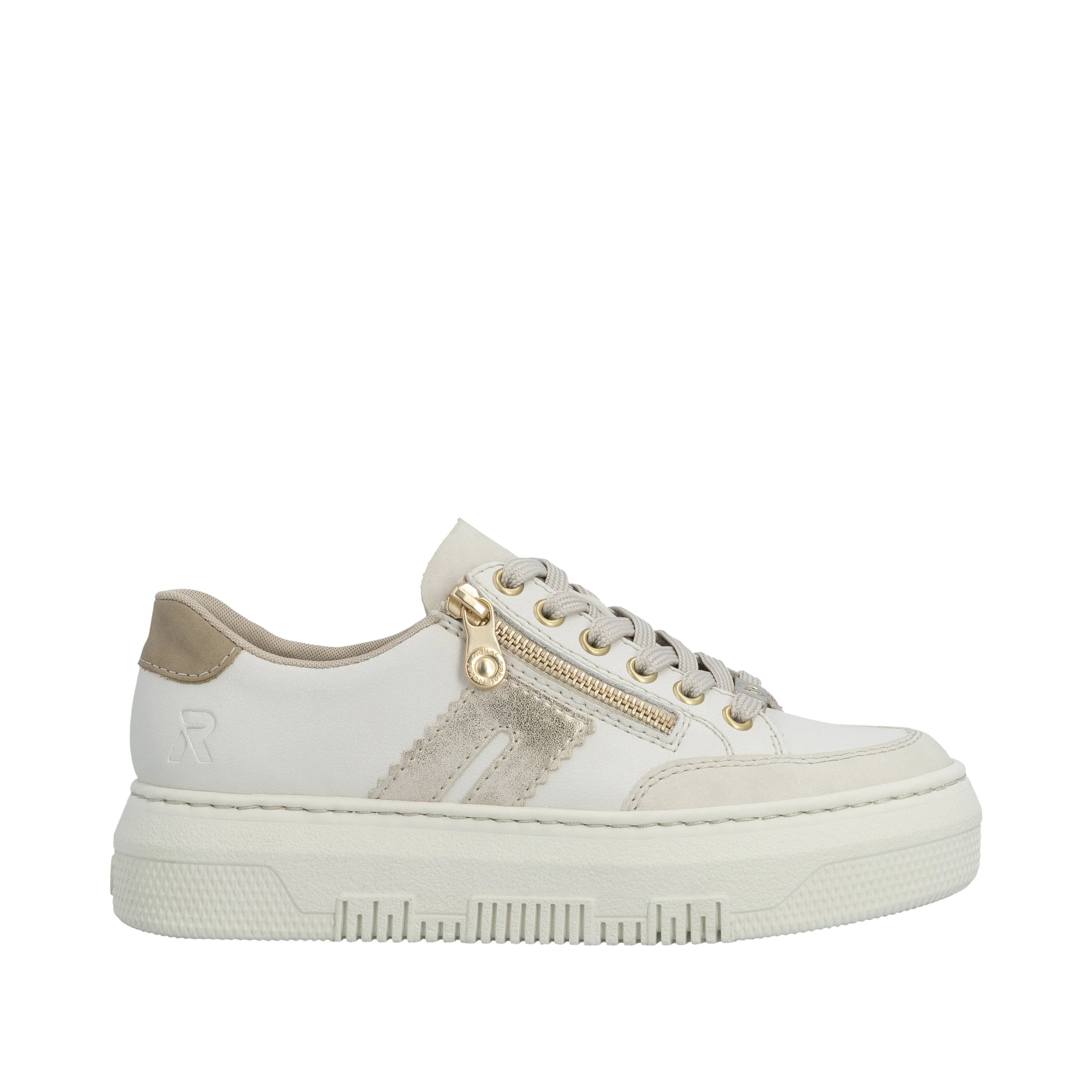 Rieker Women's Trainer - White | M1912-80 - Image 21