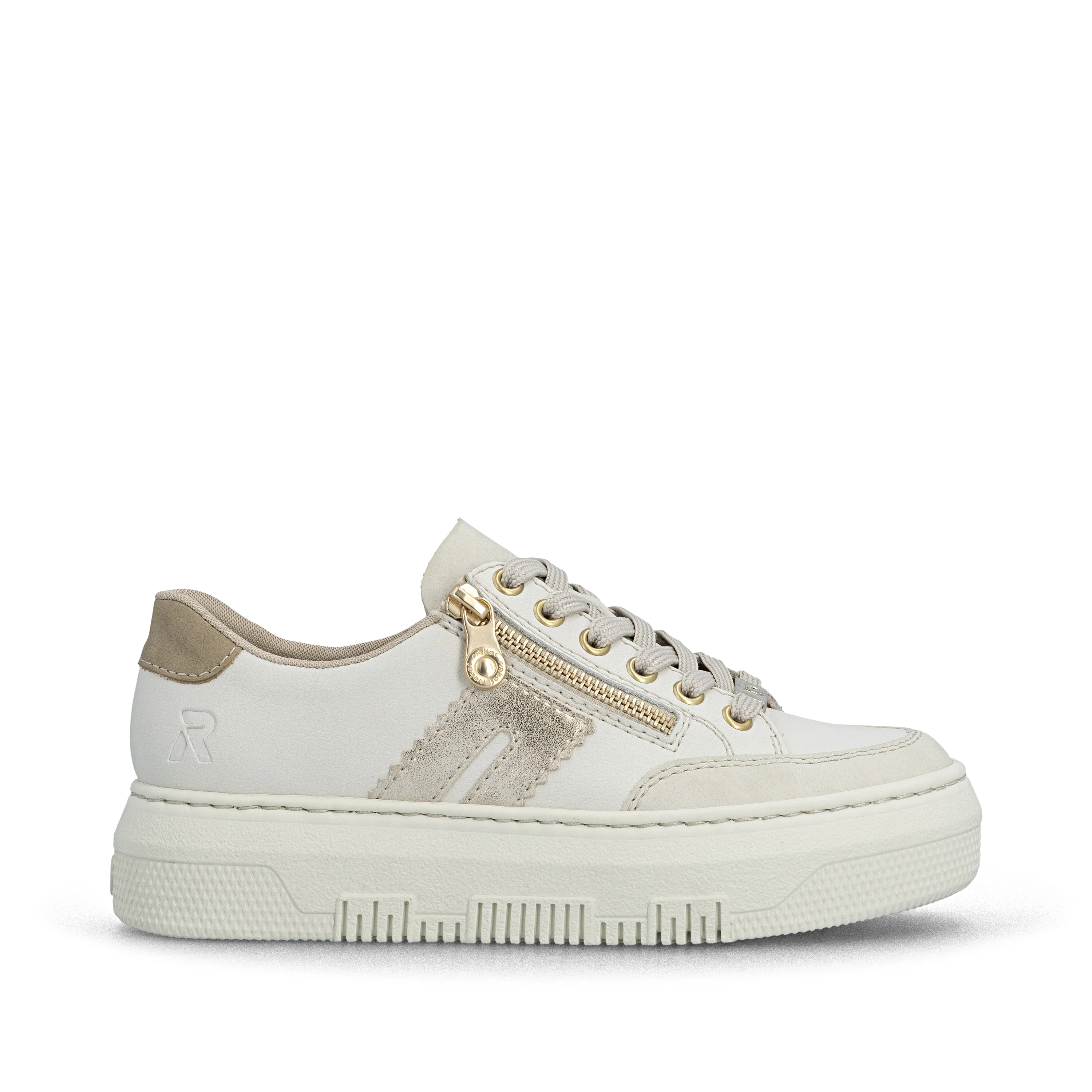 Rieker Women's Trainer - White | M1912-80 - Image 22