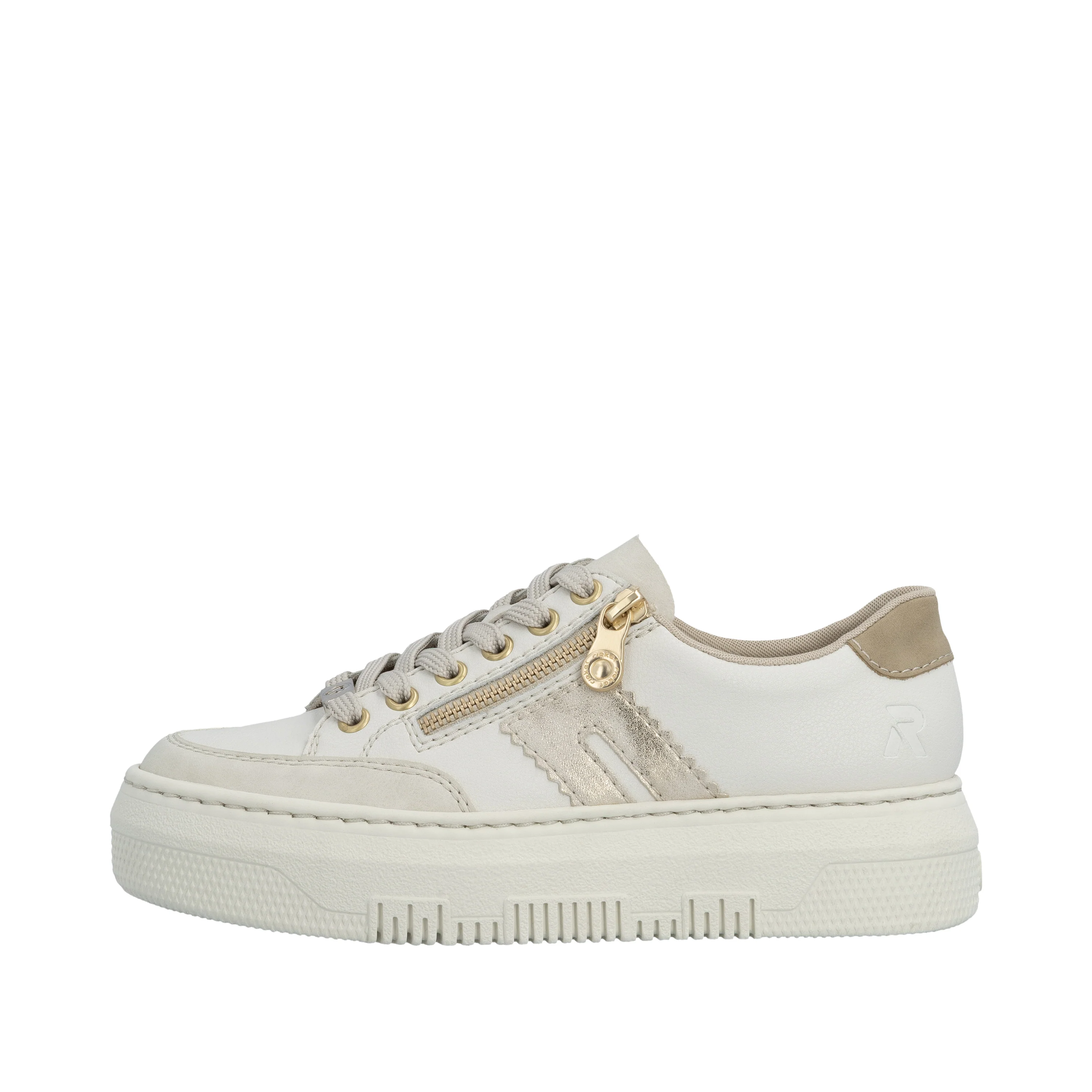 Rieker Women's Trainer - White | M1912-80 - Image 9