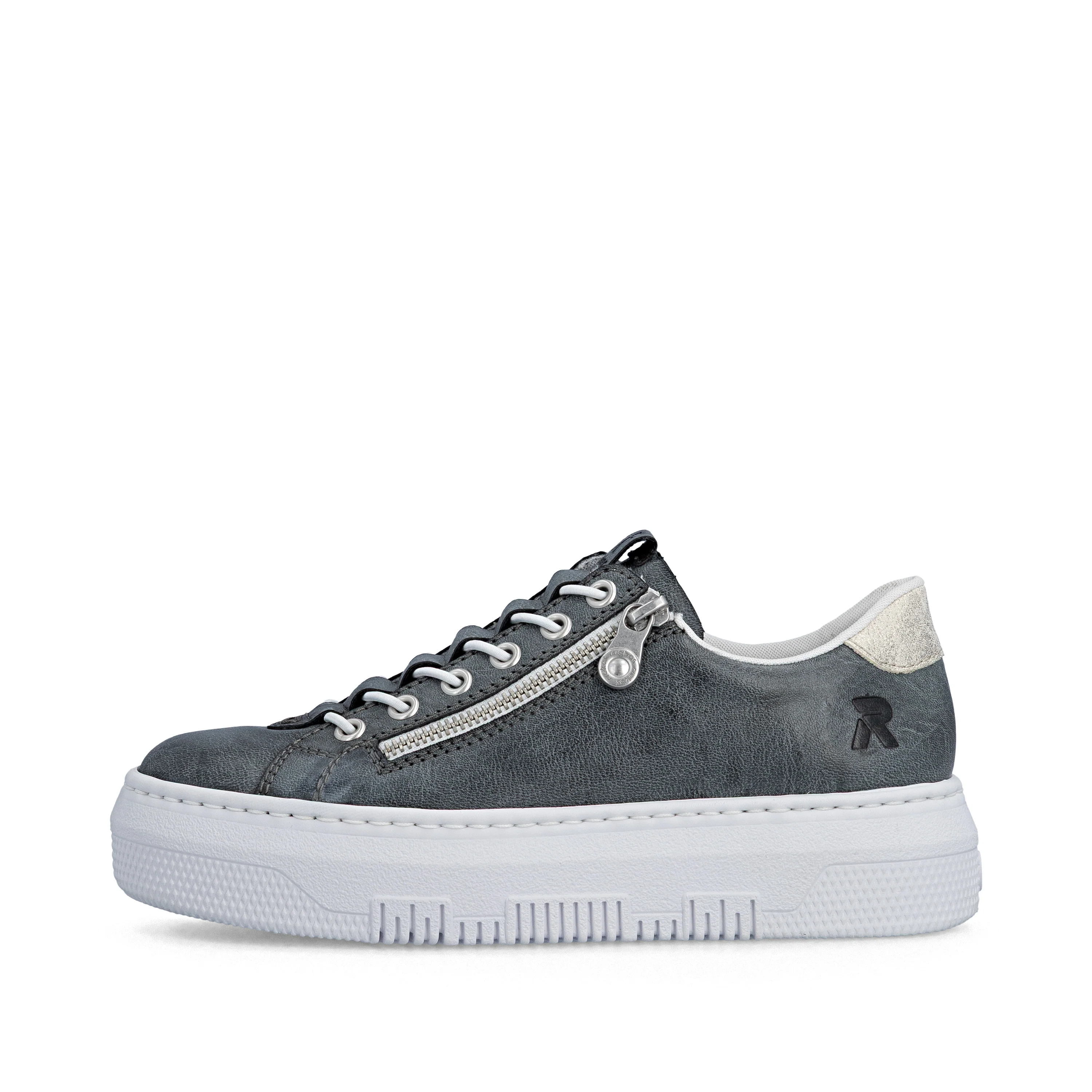 Rieker Women's Trainer - Blue | M1953-14 - Image 5