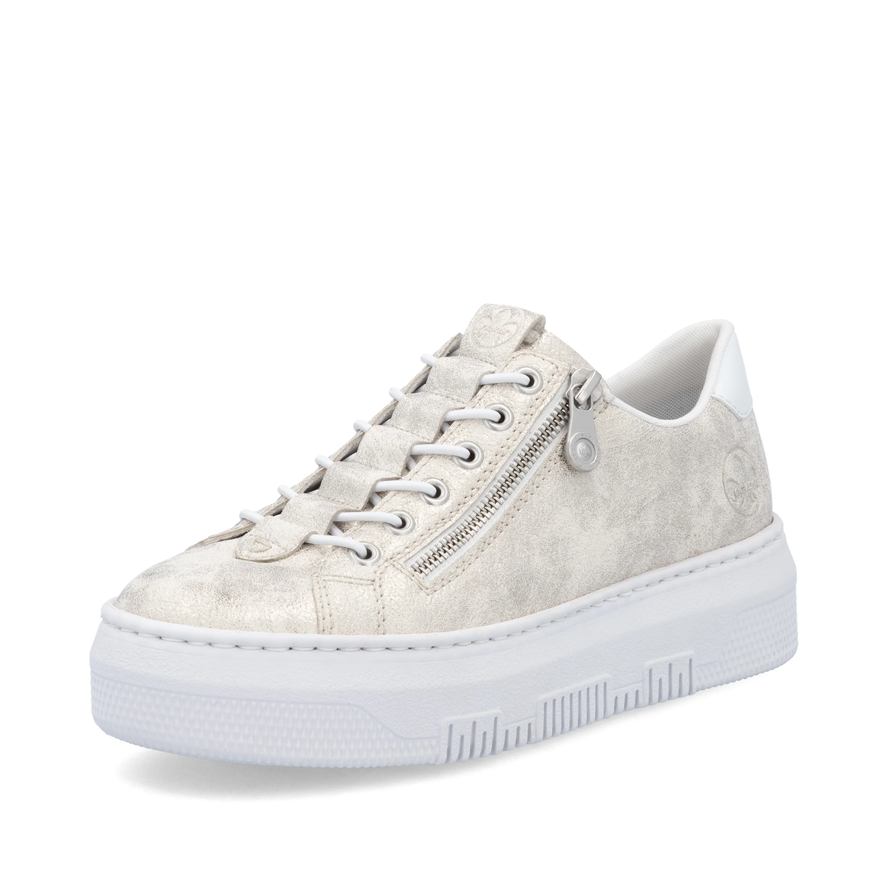 Rieker Women's Trainer - Beige | M1953-60 - Image 2