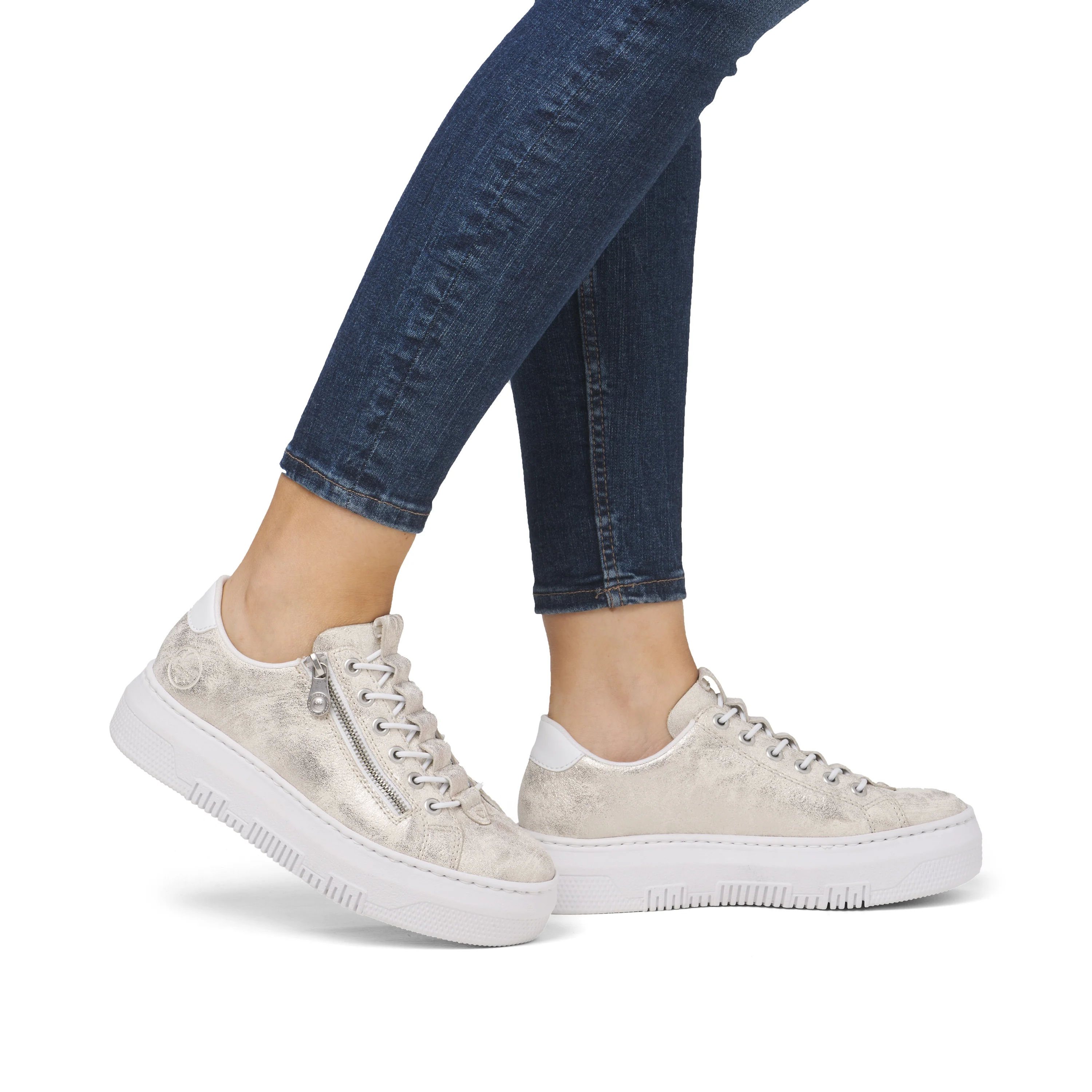 Rieker Women's Trainer - Beige | M1953-60 - Image 20