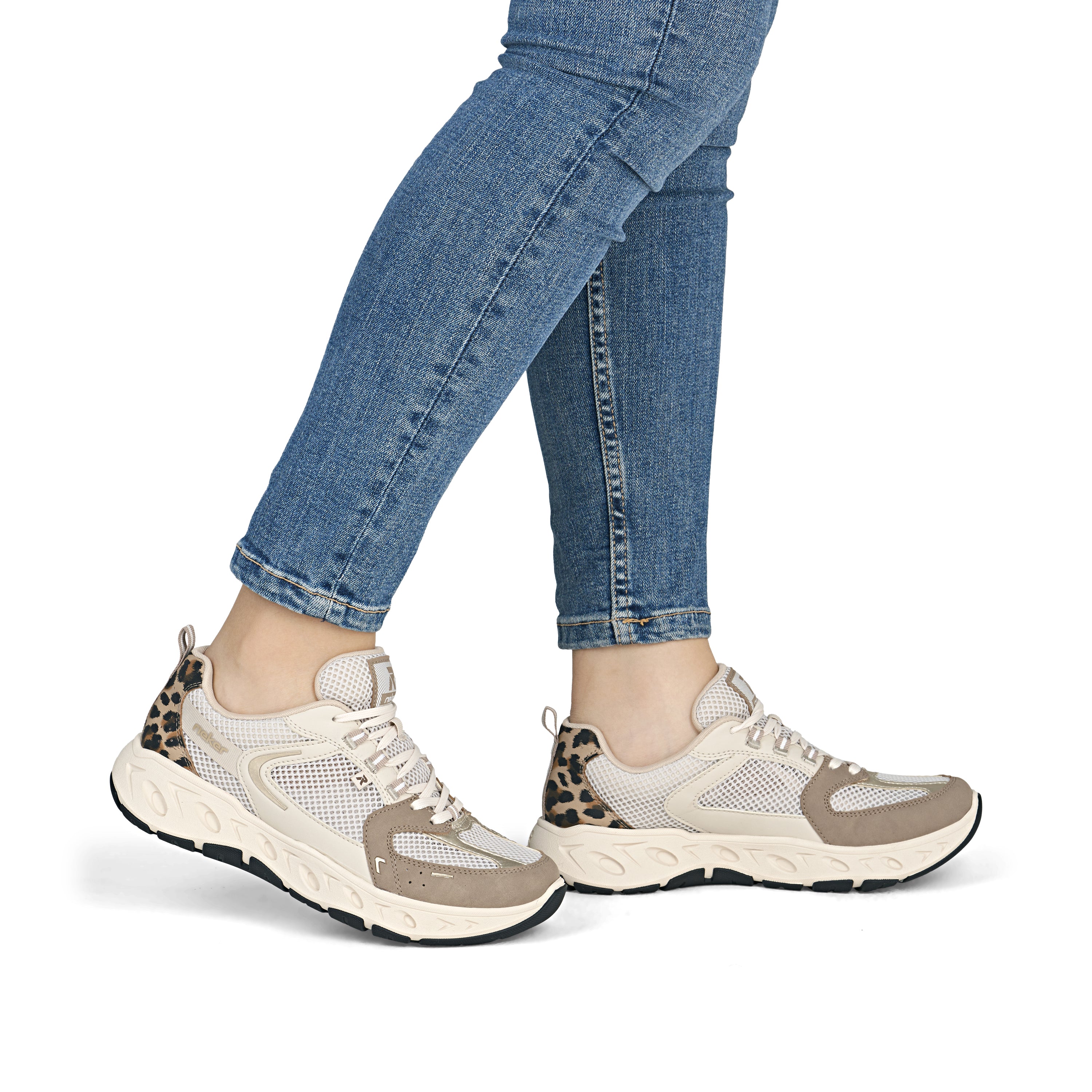 Rieker Women's Trainer - Beige | M6501-60 - Image 20