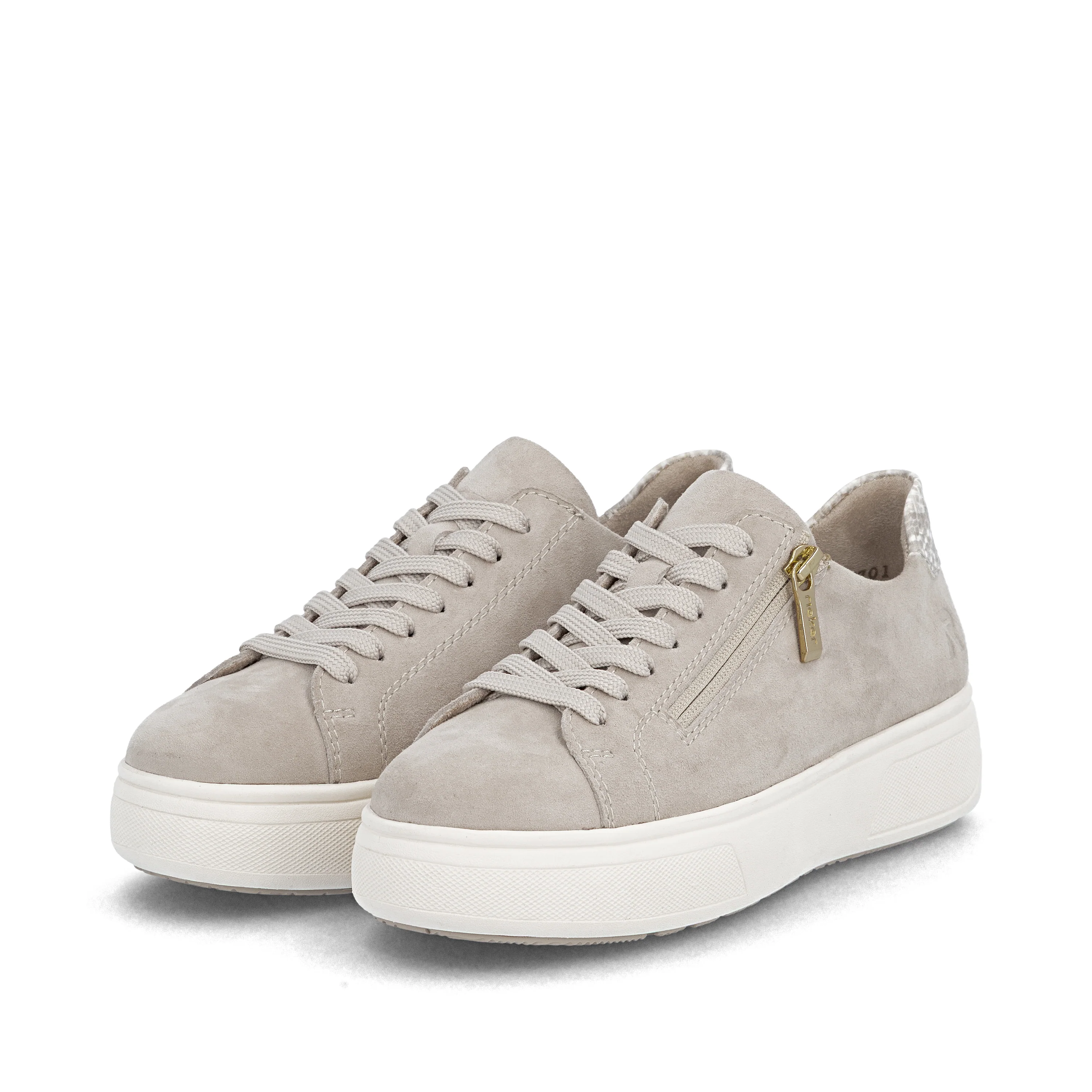 Rieker Women's Trainer - Beige | M7701-60 - Image 16