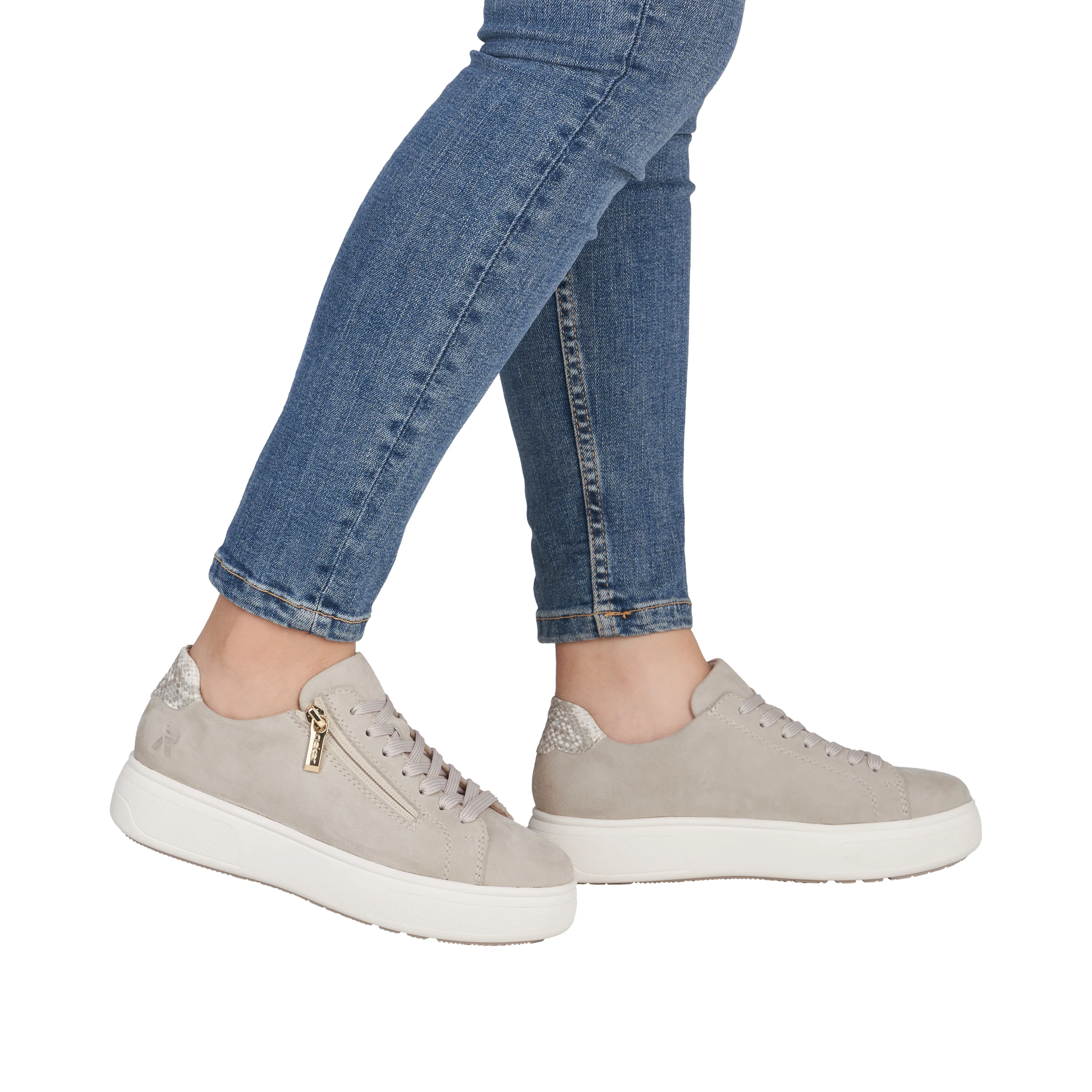 Rieker Women's Trainer - Beige | M7701-60 - Image 19