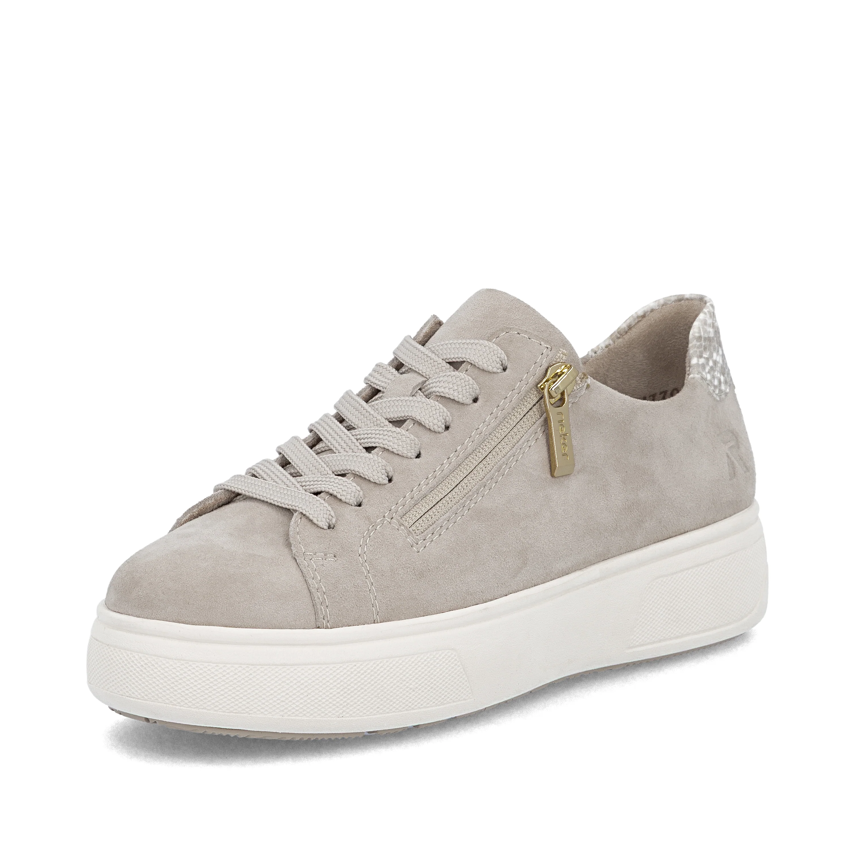 Rieker Women's Trainer - Beige | M7701-60 - Image 2