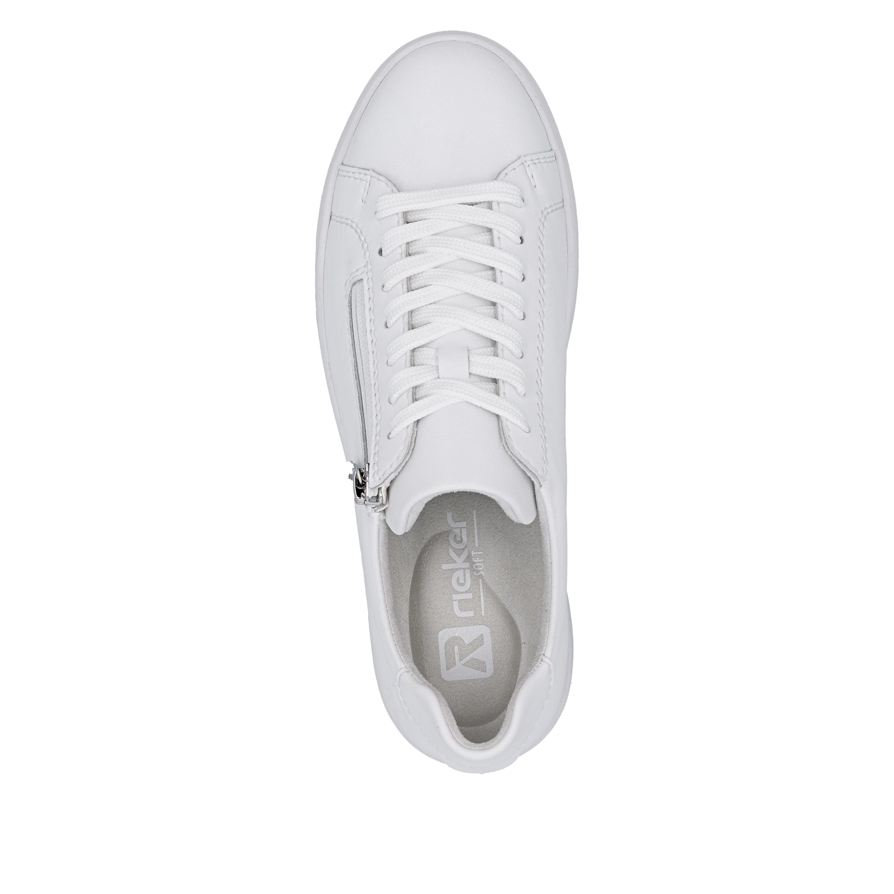 Rieker Women's Trainer - White | M7701-80 - Image 7