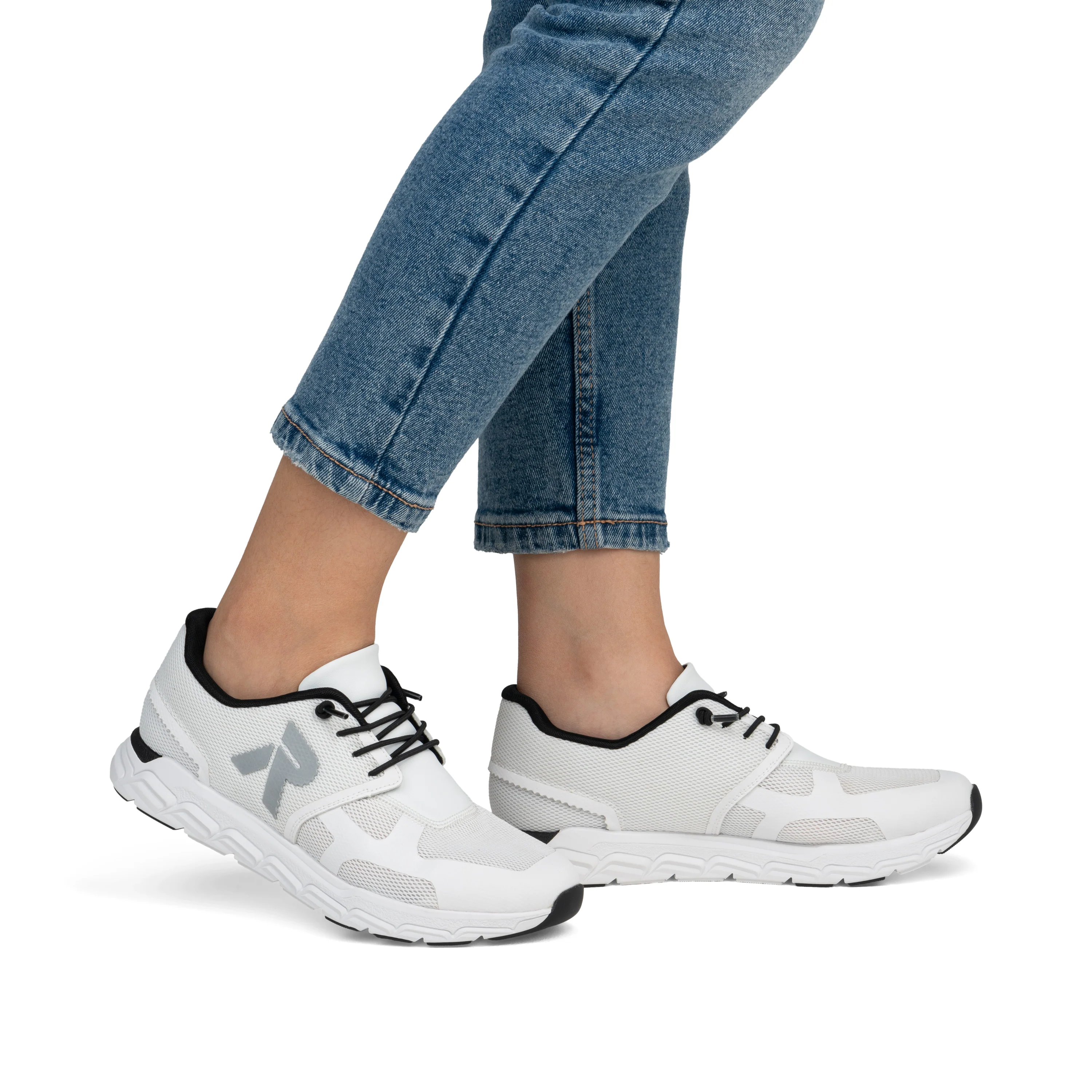 Rieker Sport Women's Trainer - White | M9000-80 - Image 11