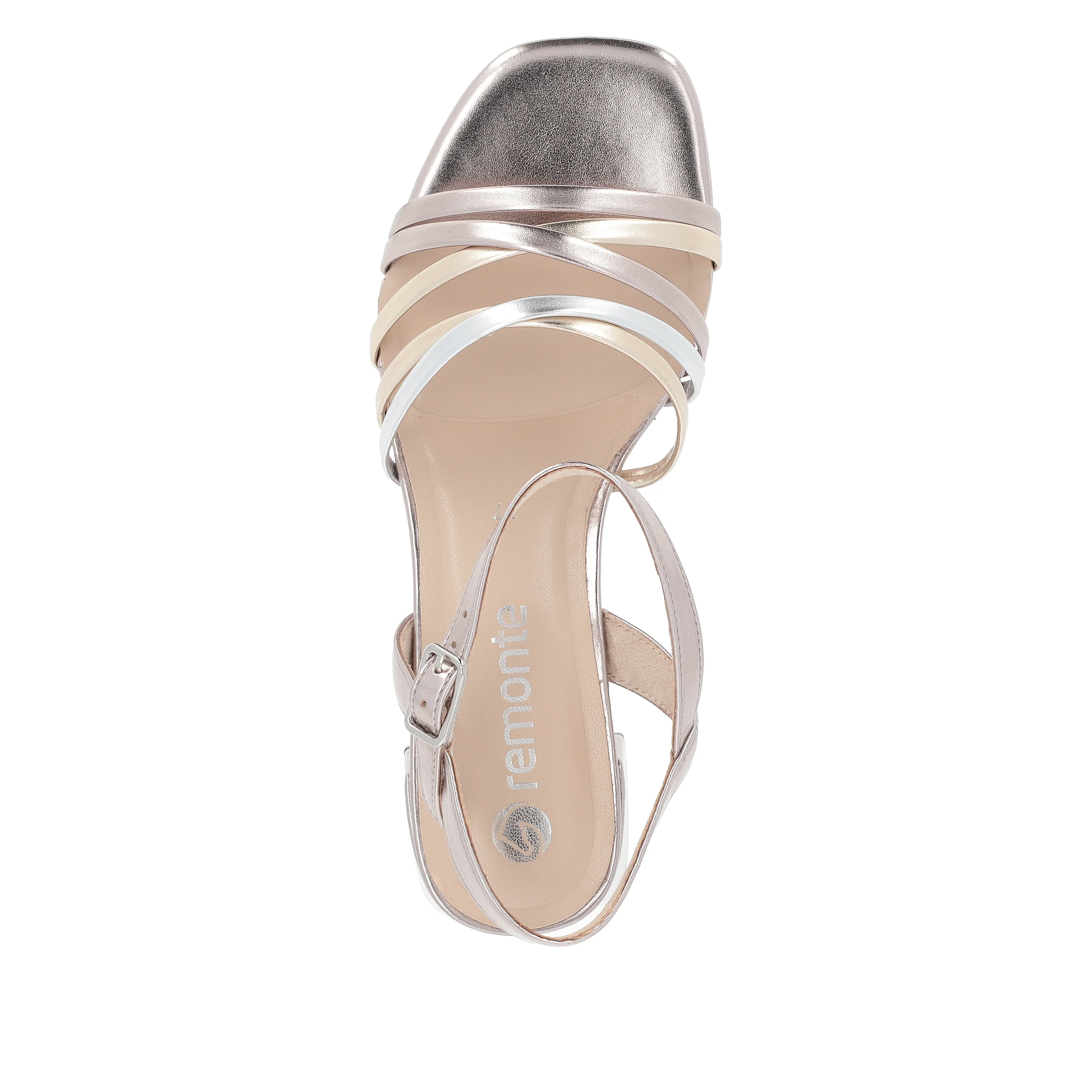 remonte Woman's Sandals - Metallic | D1L52-90 - Image 4