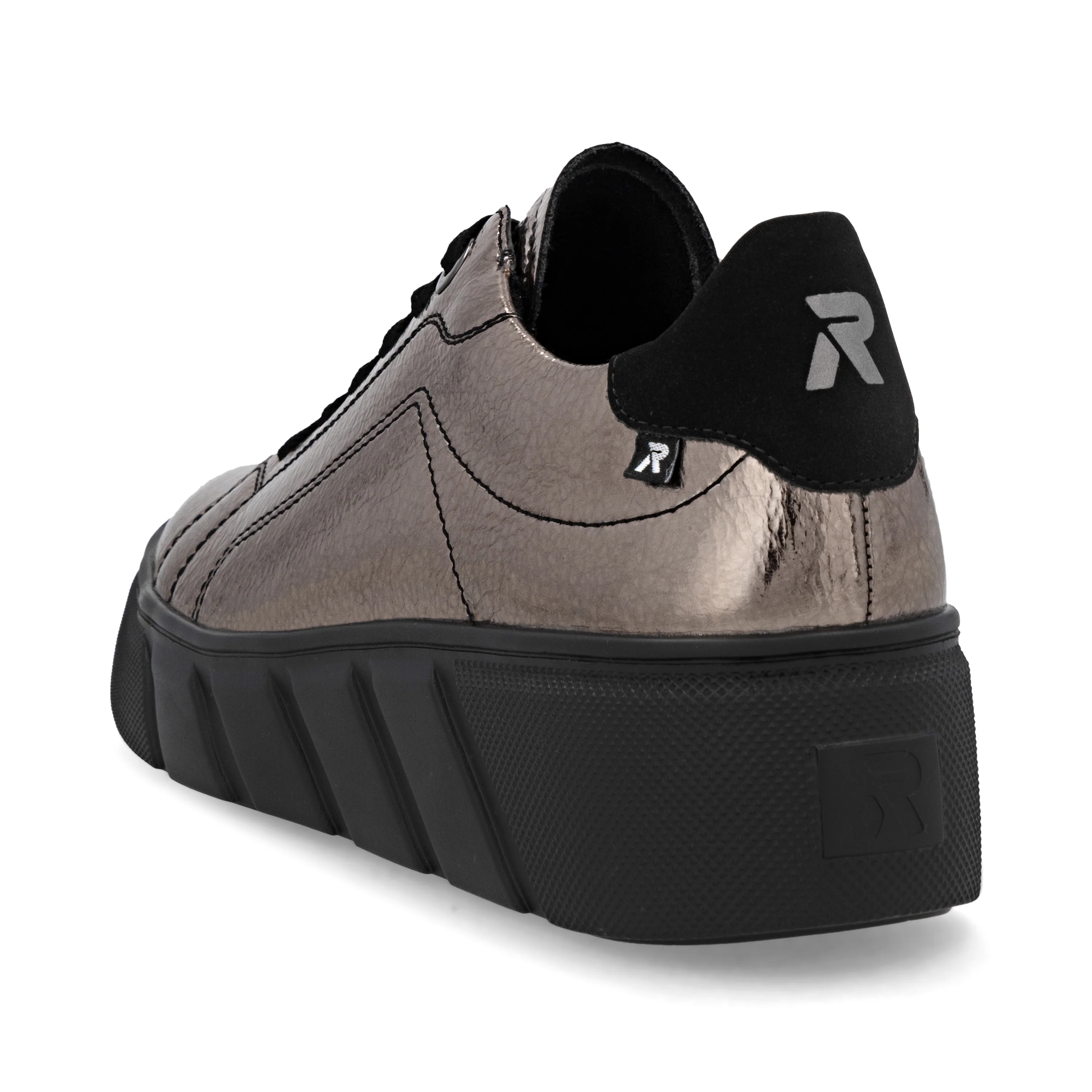 Rieker Sport Woman's Shoes - Metallic | W2601-91 - Image 3