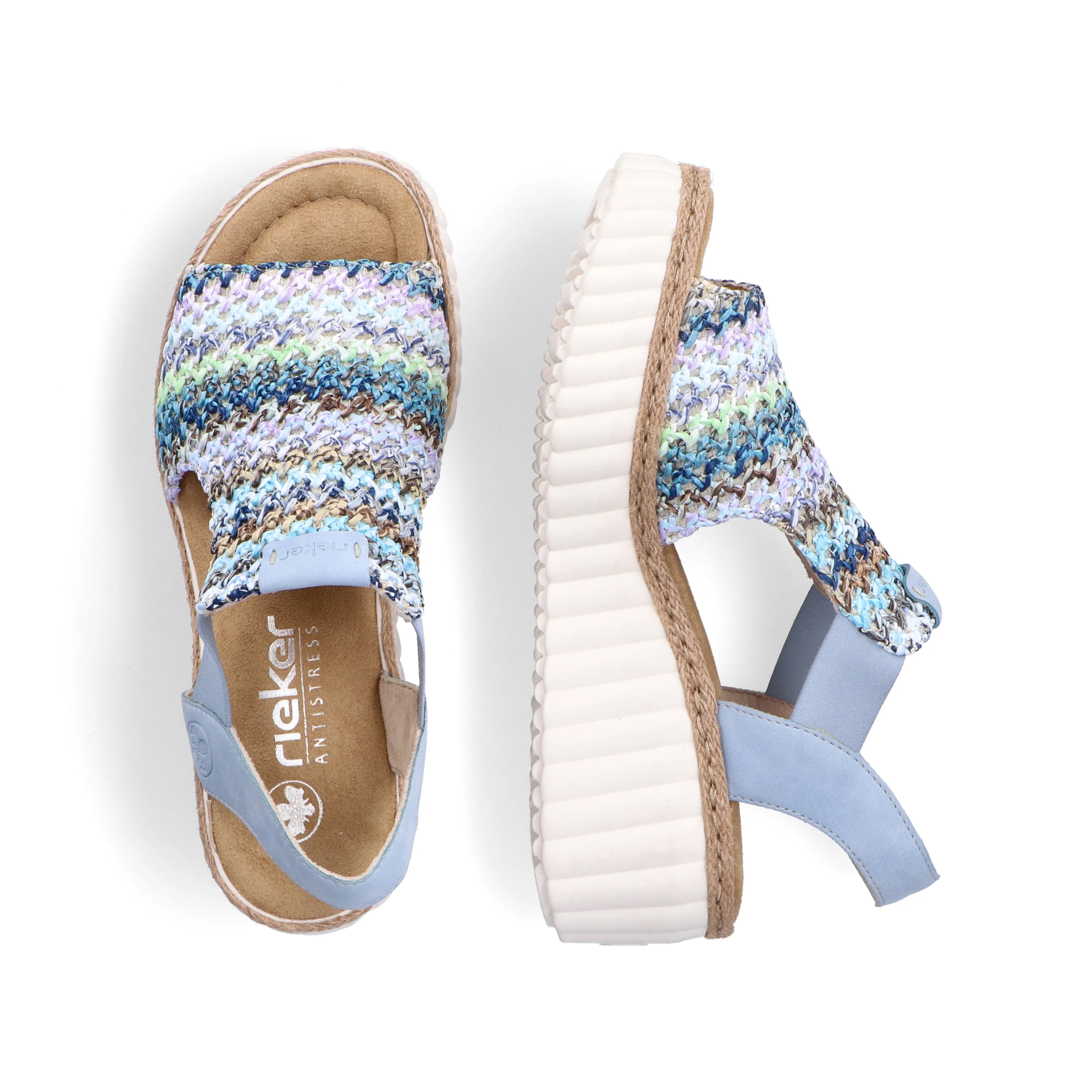 Rieker Woman's Sandals - Multi-Coloured | 69172-91 - Image 9
