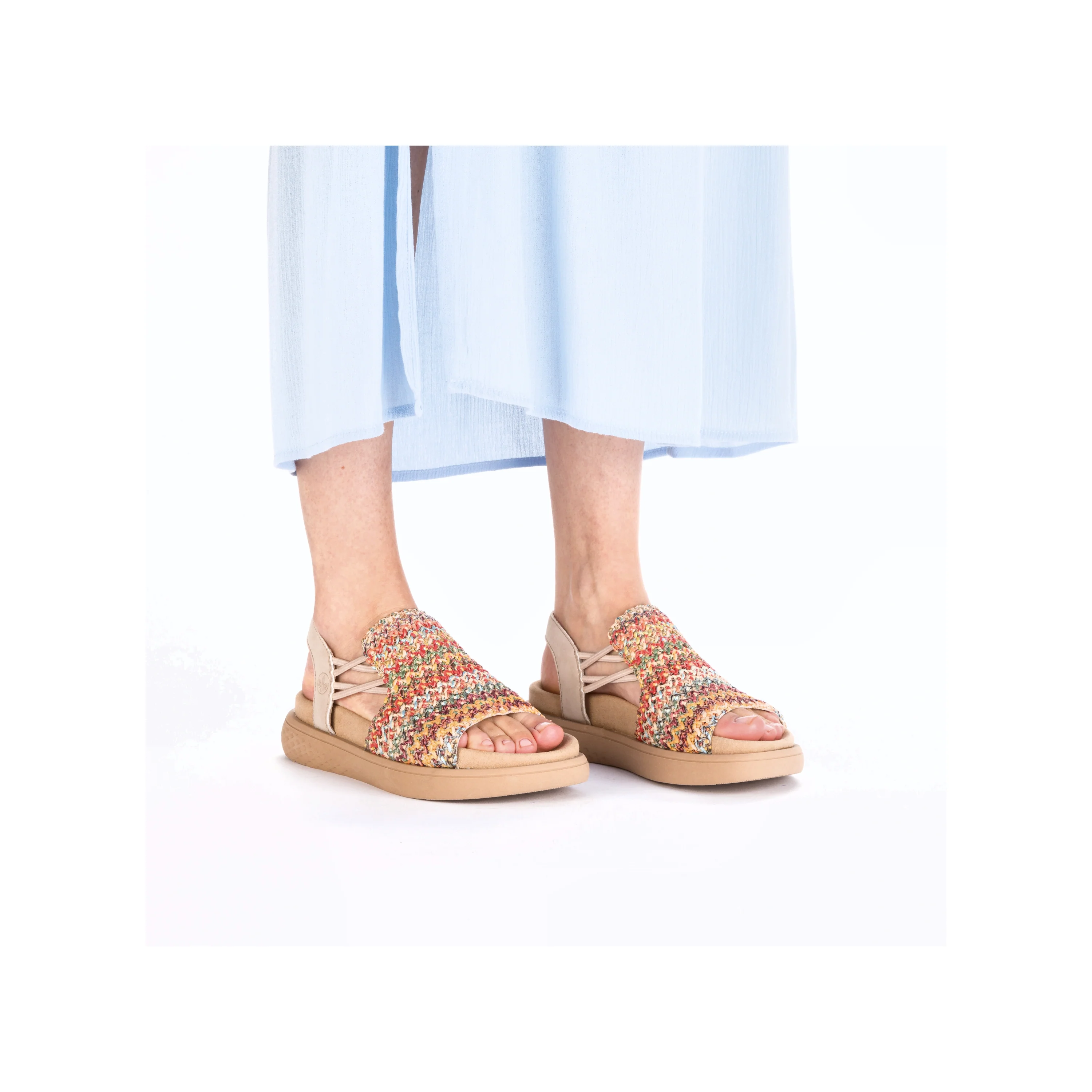 Rieker Woman's Sandals - Multi-Coloured | V1541-90 - Image 10