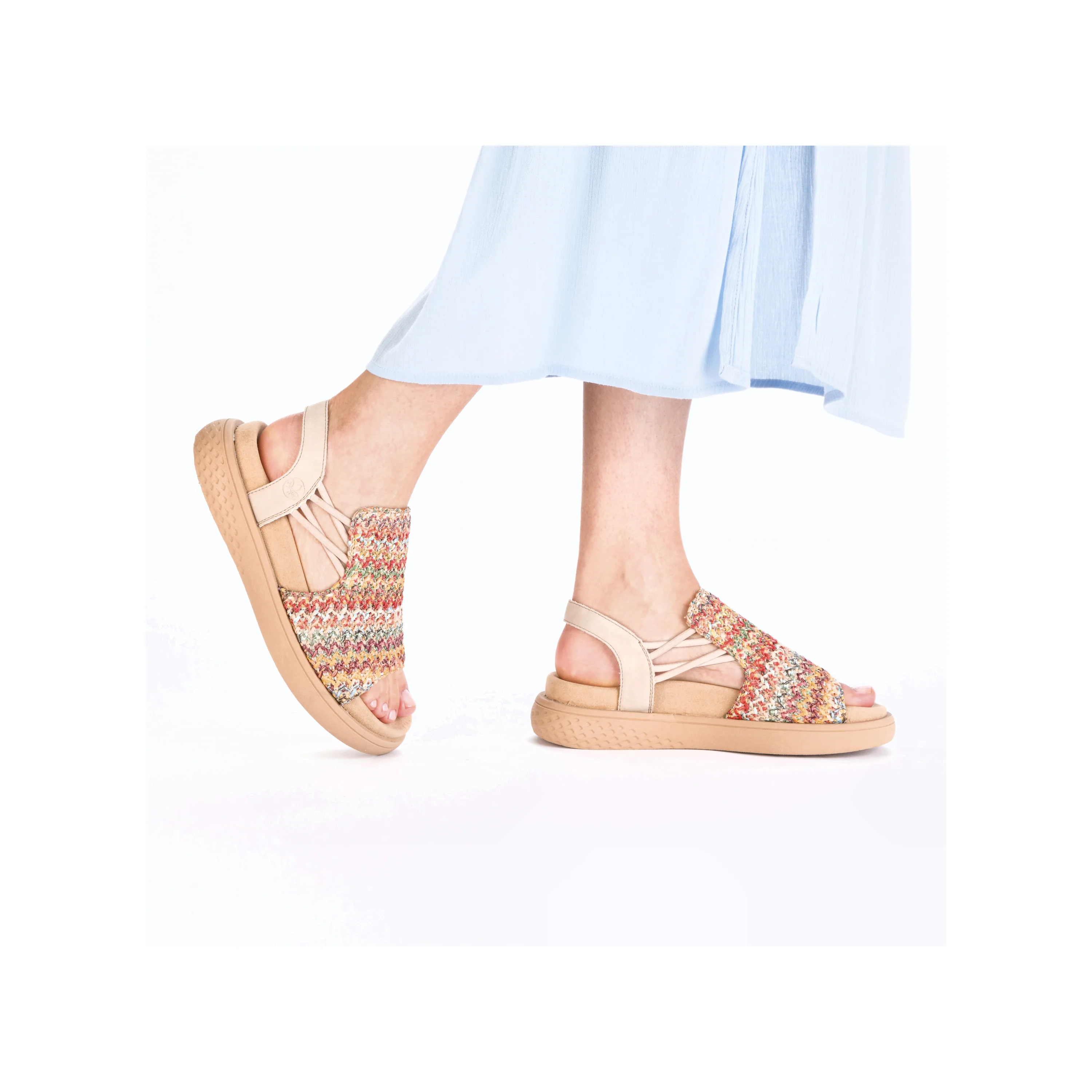 Rieker Woman's Sandals - Multi-Coloured | V1541-90 - Image 11