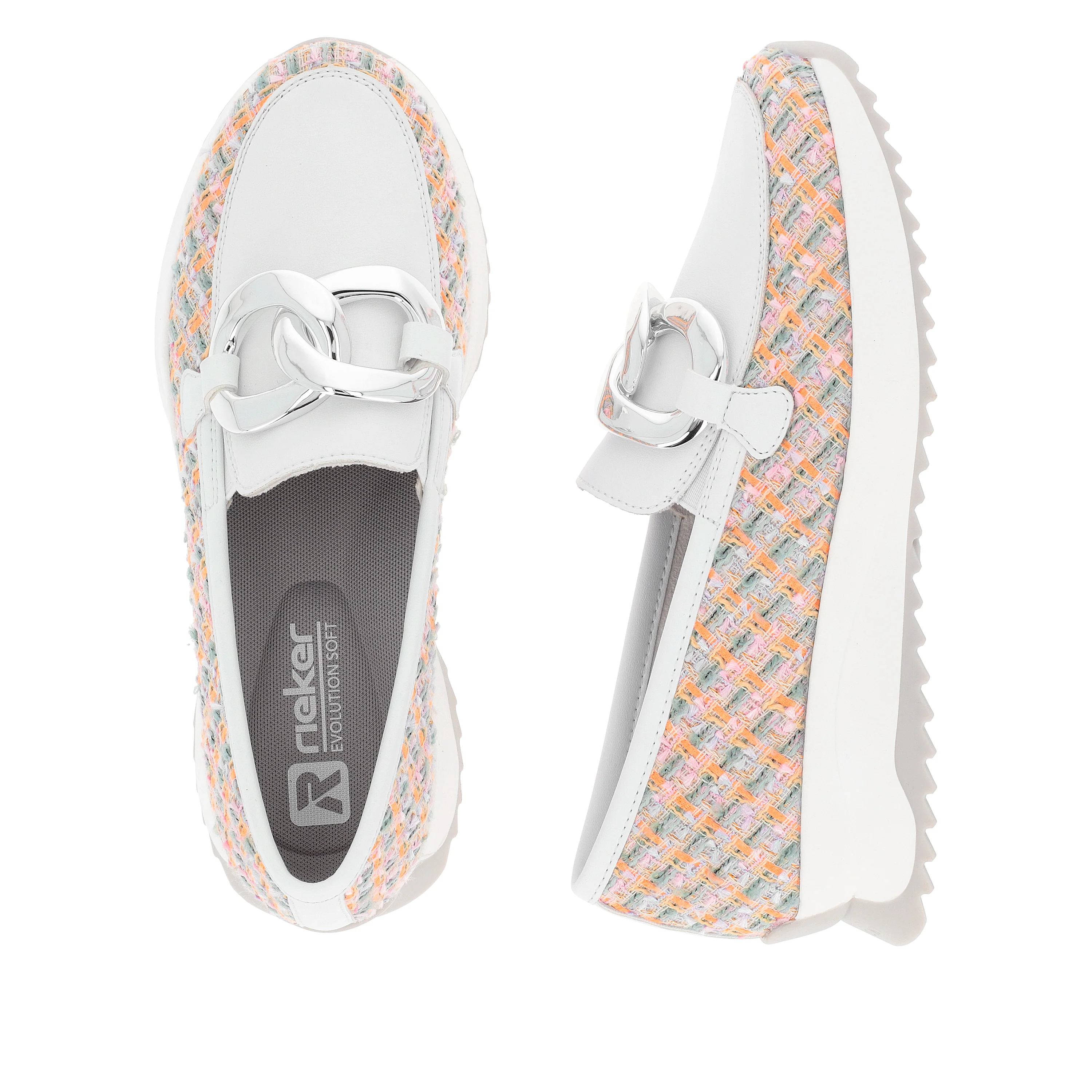 Rieker Sport Woman's Shoes - Multi-Coloured | W1303-90 - Image 9
