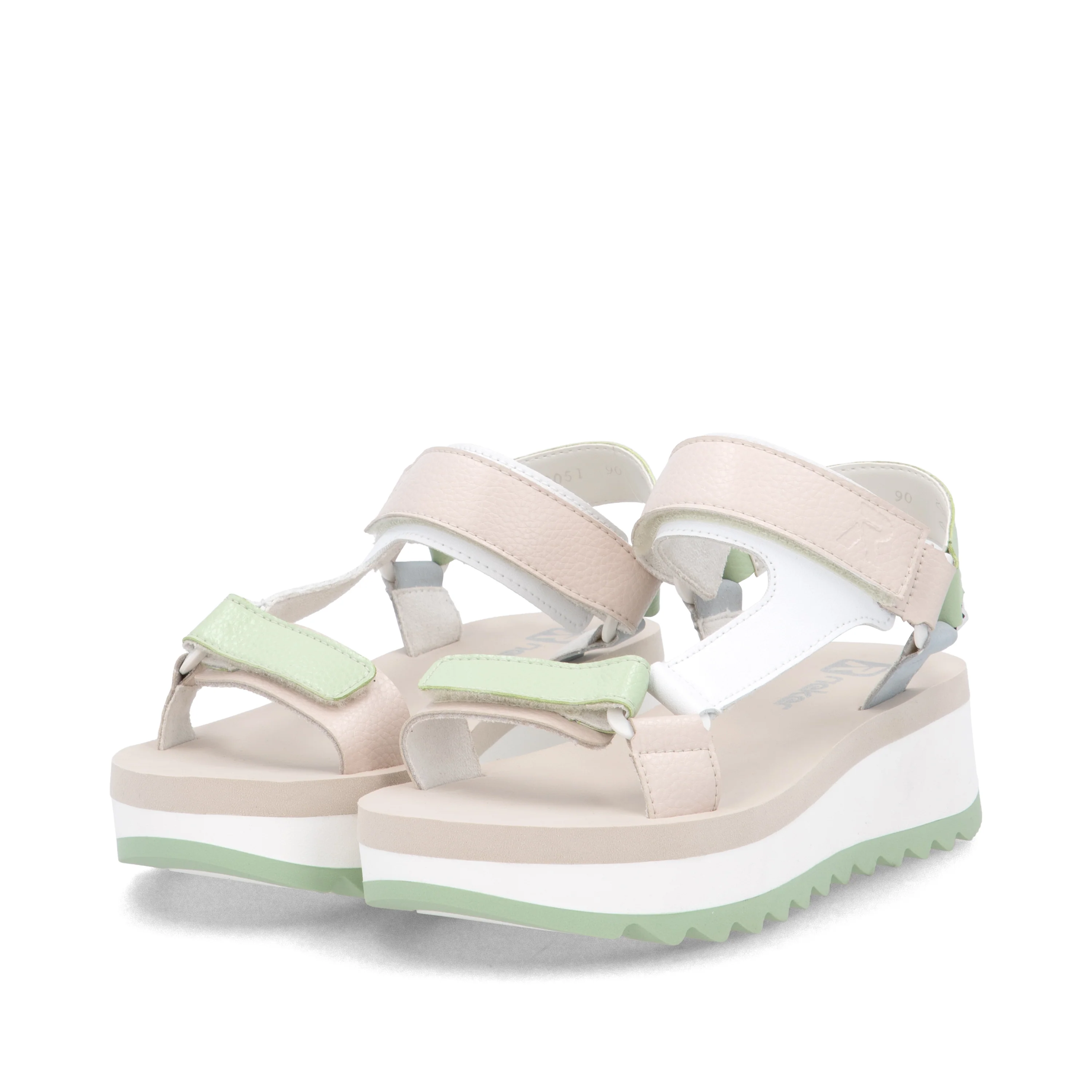 Rieker Sport Woman's Sandals - Multi-Coloured | W3051-90 - Image 8