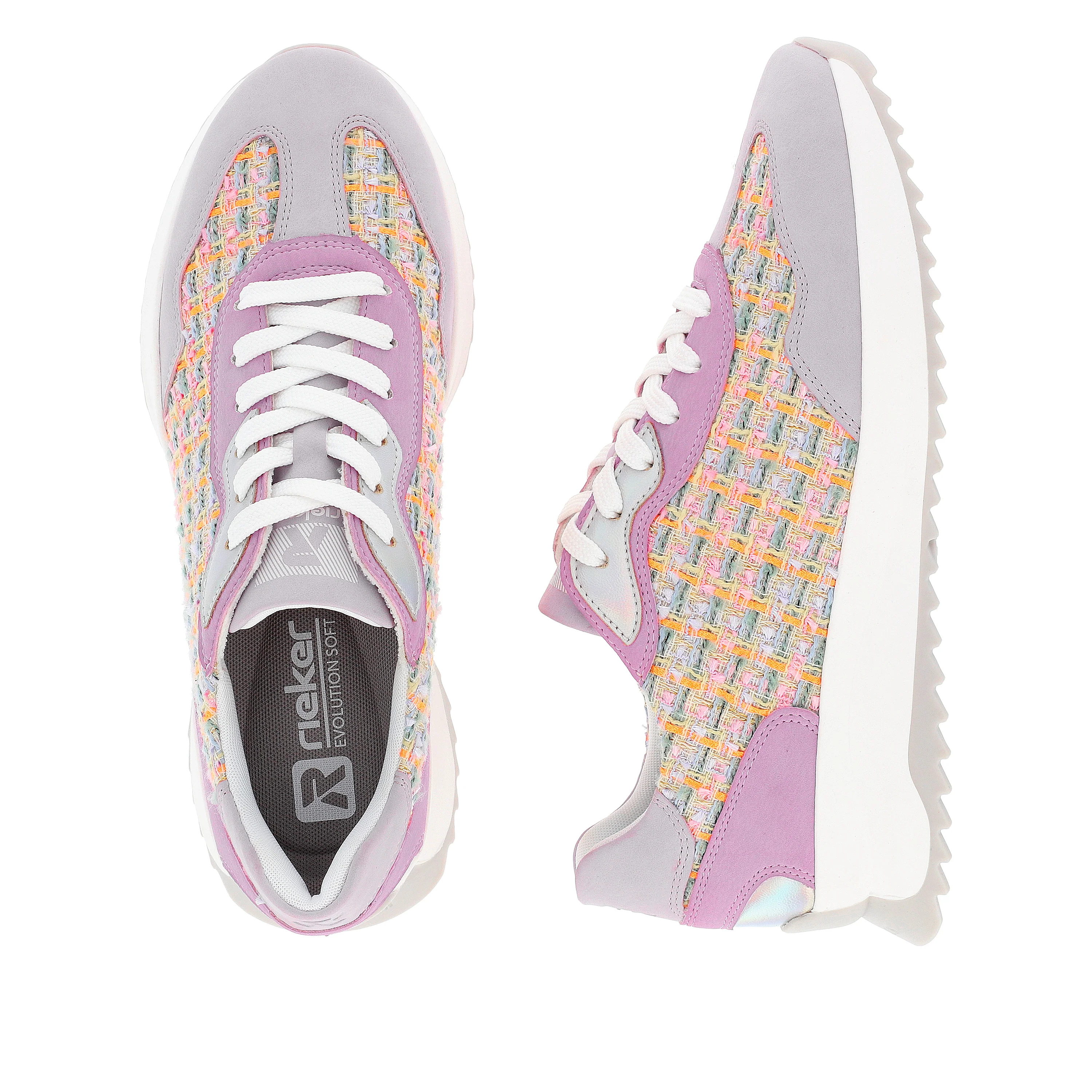 Rieker Sport Woman's Shoes - Multi-Coloured | W1300-90 - Image 9