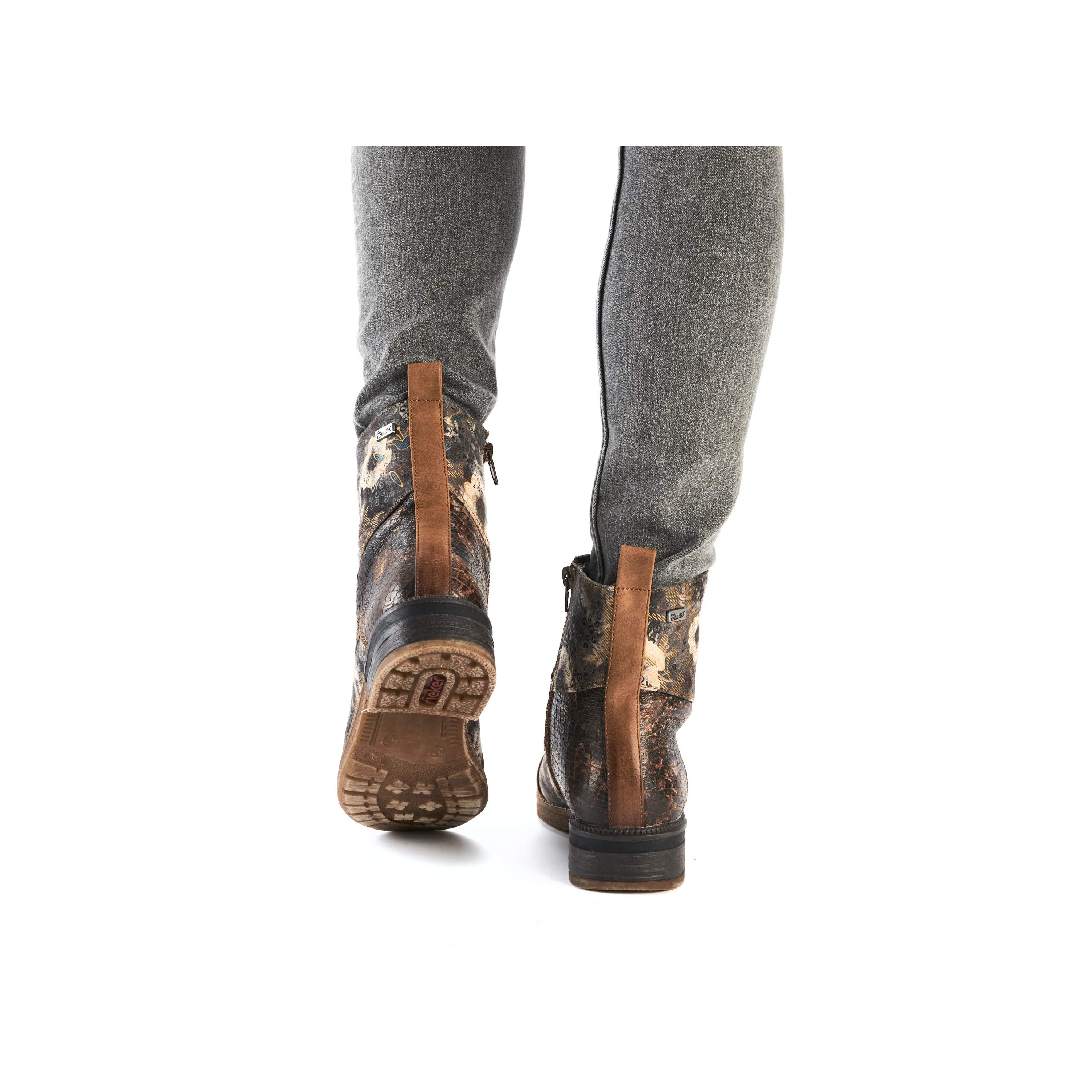 Rieker Woman's Boots - Multi-Coloured | 94611-90 - Image 12