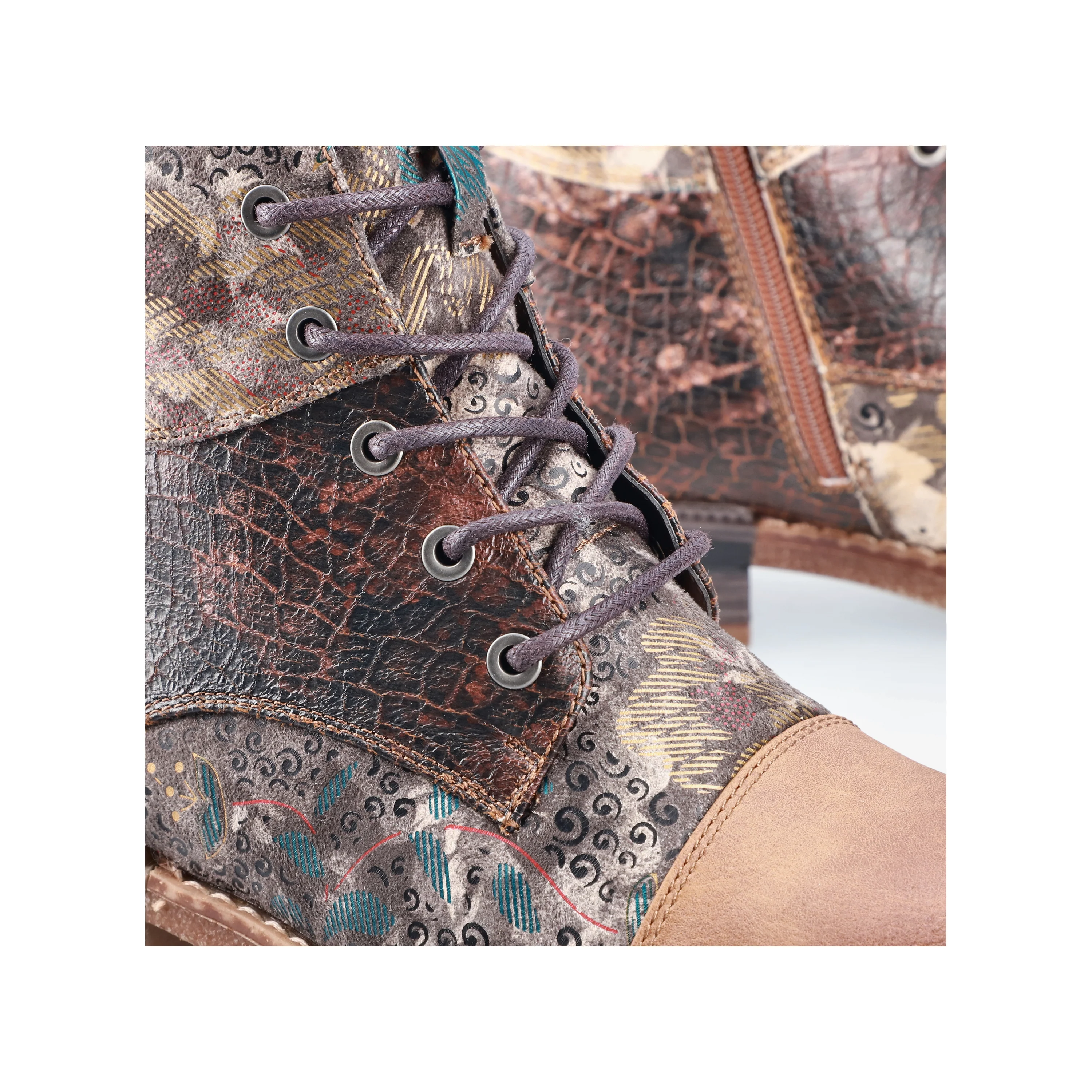 Rieker Woman's Boots - Multi-Coloured | 94611-90 - Image 14