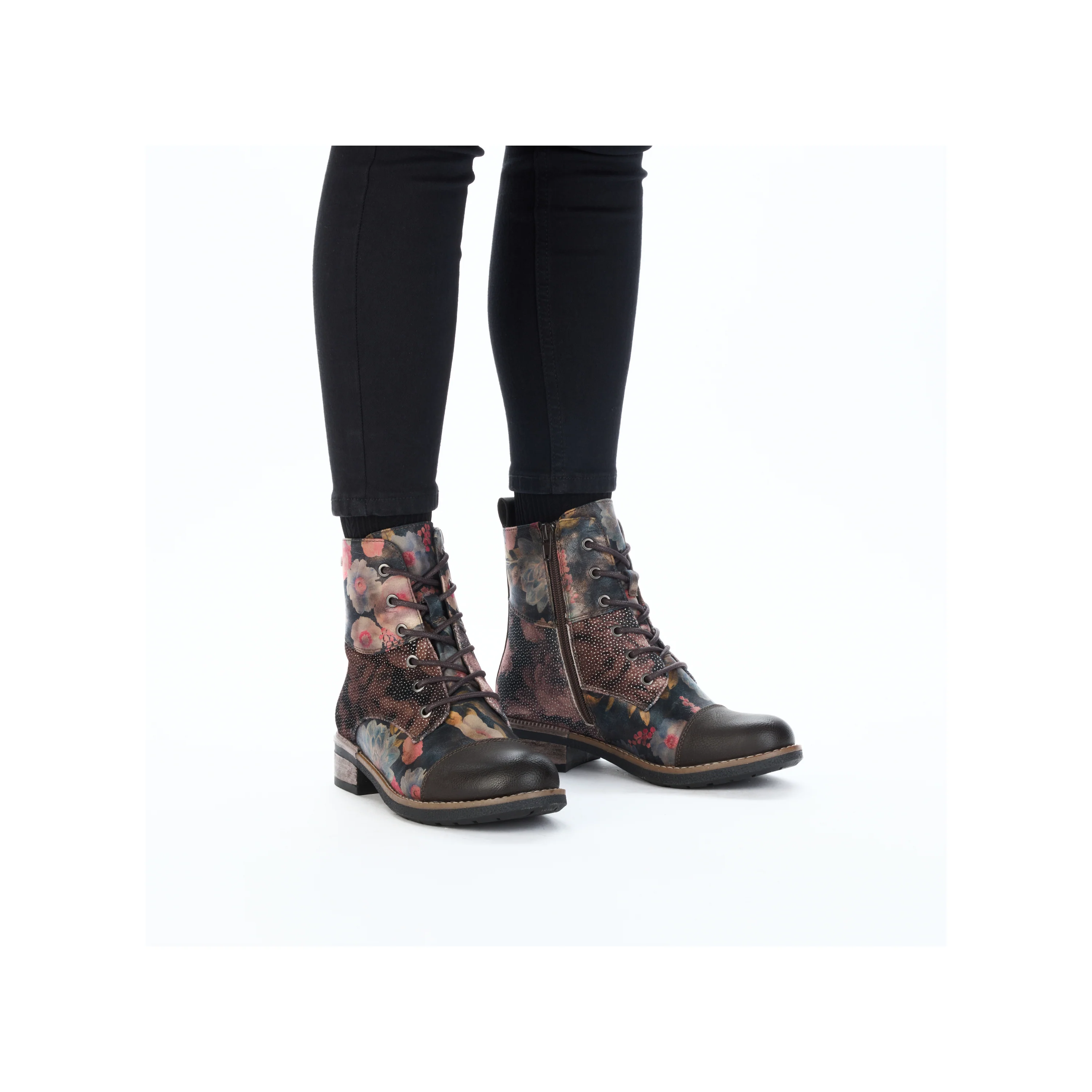 Rieker Woman's Boots - Multi-Coloured | 94611-91 - Image 10