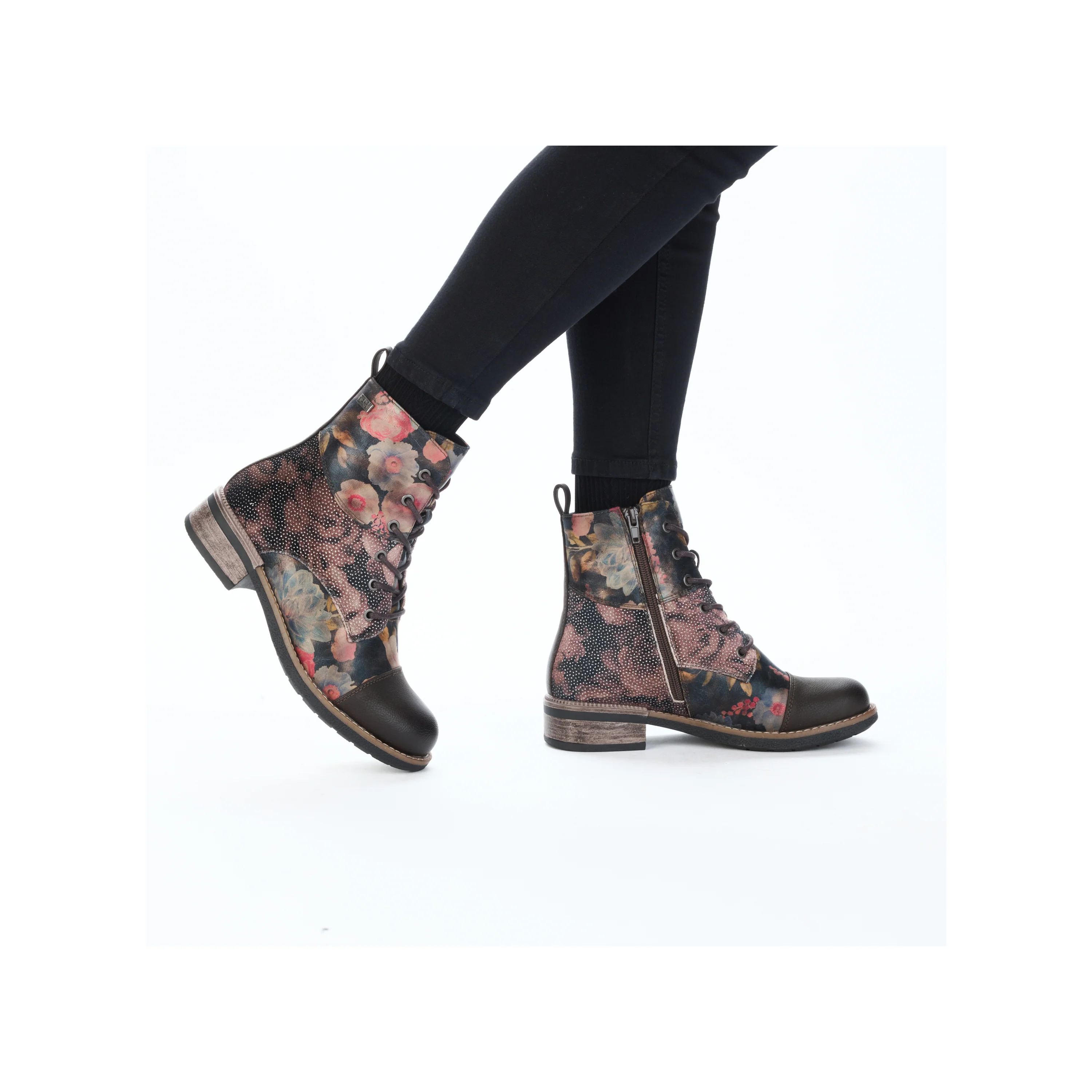 Rieker Woman's Boots - Multi-Coloured | 94611-91 - Image 11