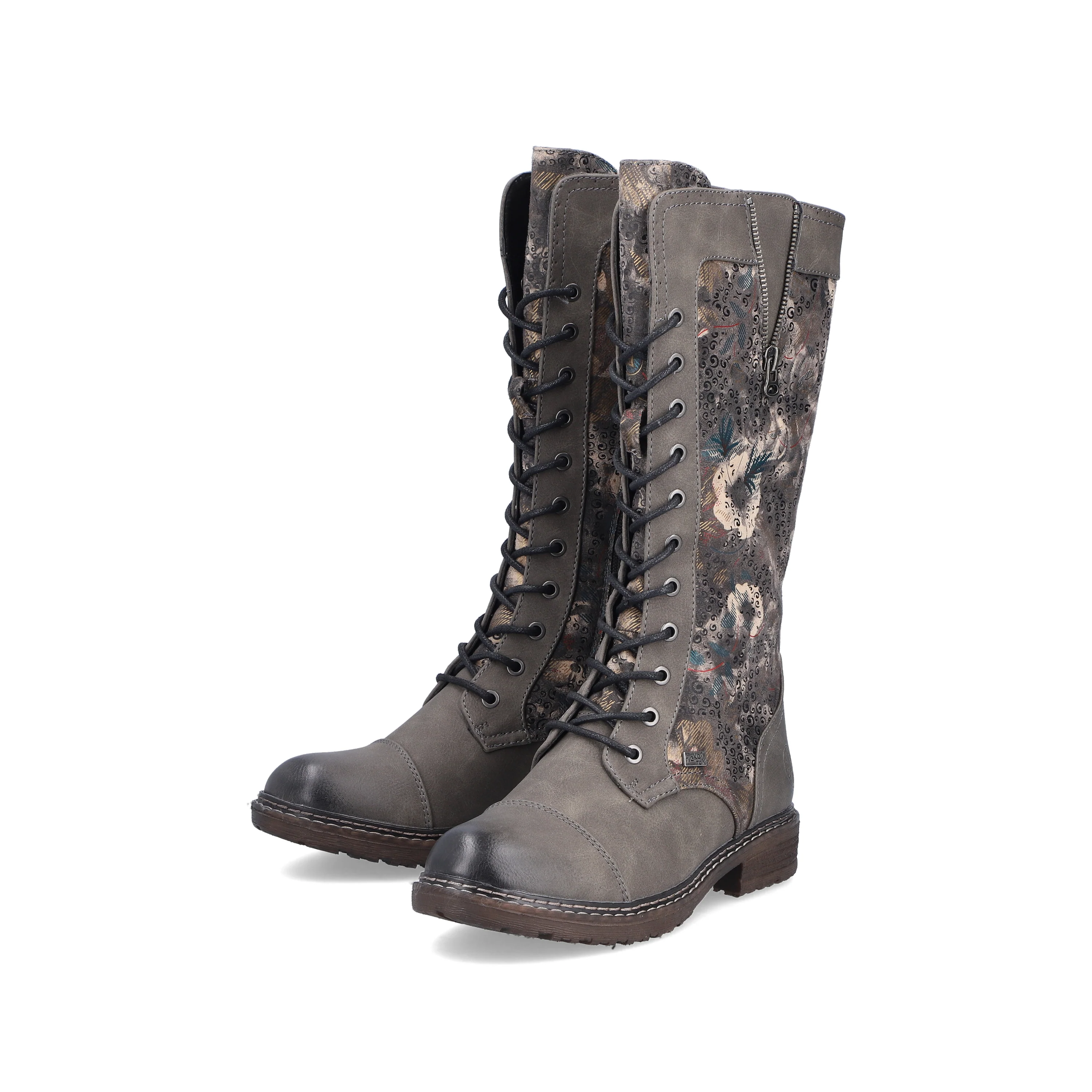 Rieker Woman's Boots - Multi-Coloured | 94731-90 - Image 8