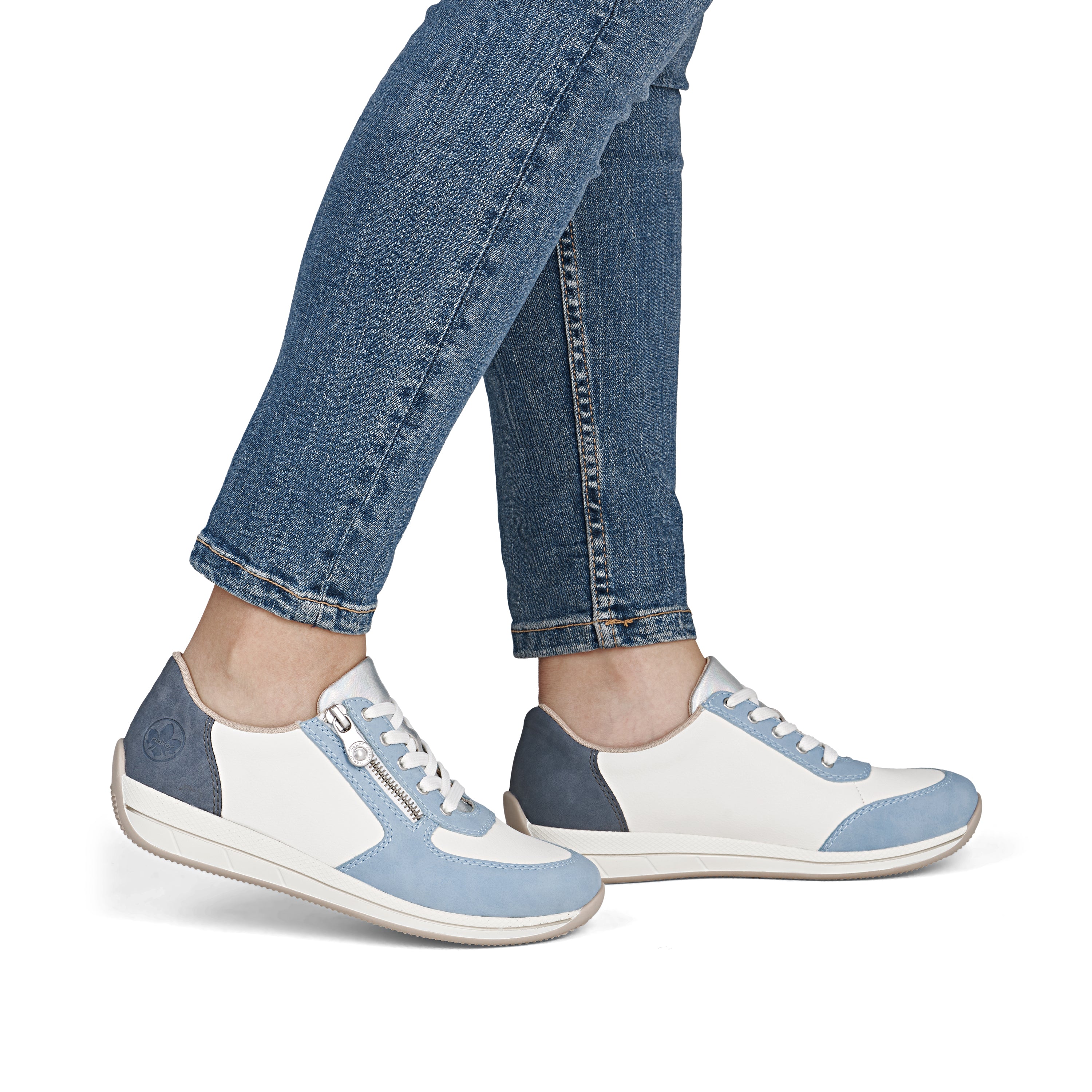 Rieker Women's Trainer - Blue | N1112-10 - Image 20