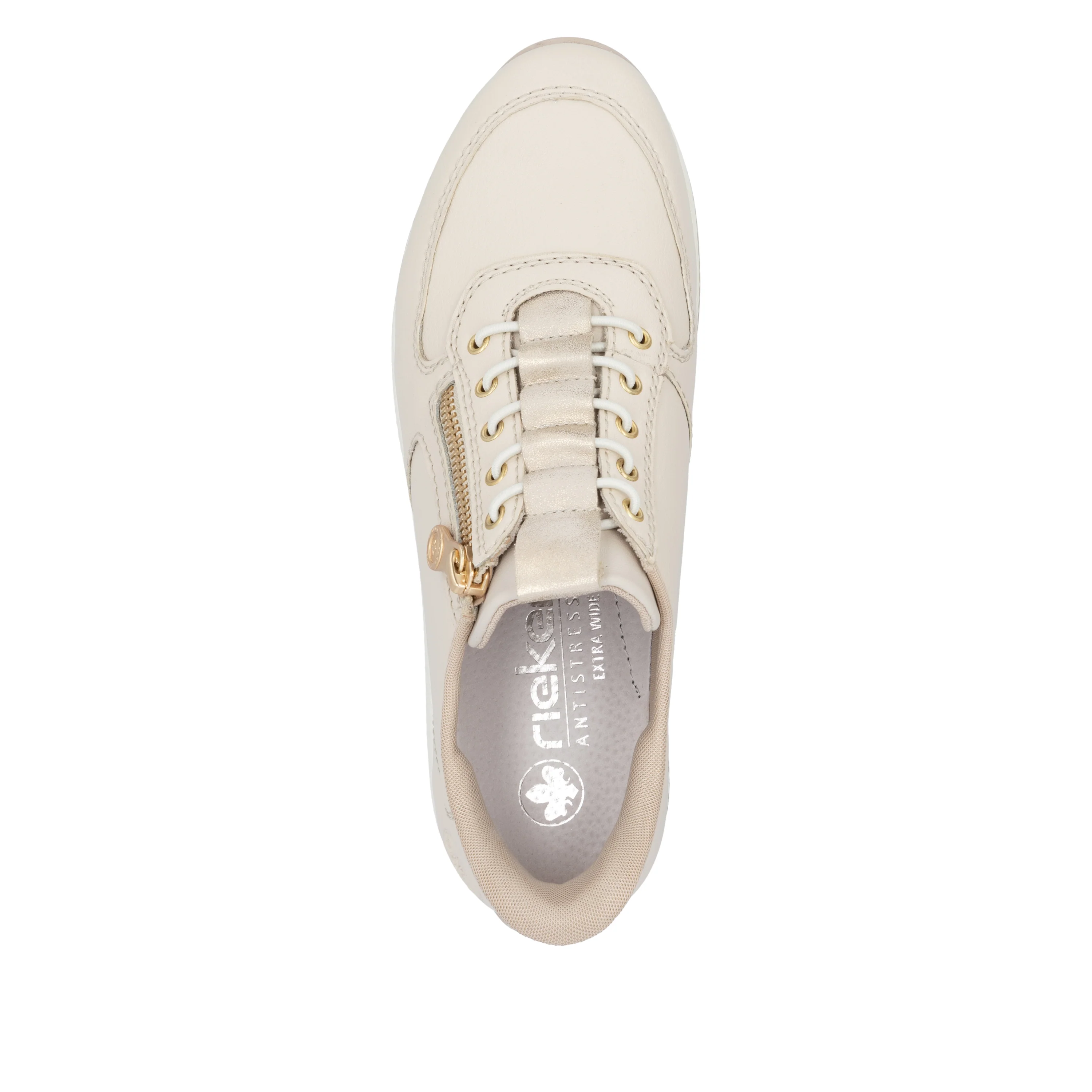 Rieker Women's Casual Shoe - Beige | N1156-60 - Image 4