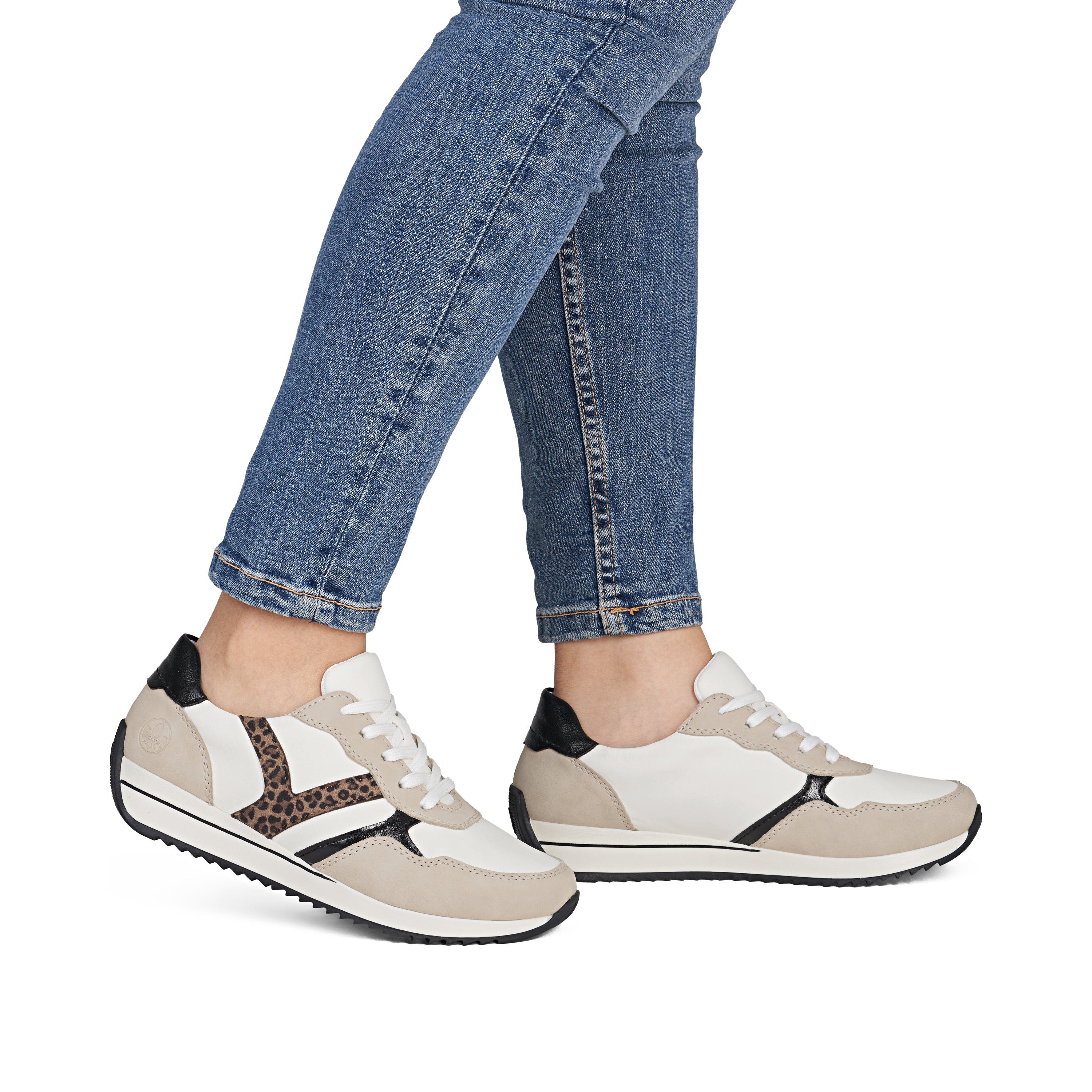 Rieker Women's Trainer - White | N1200-80 - Image 20