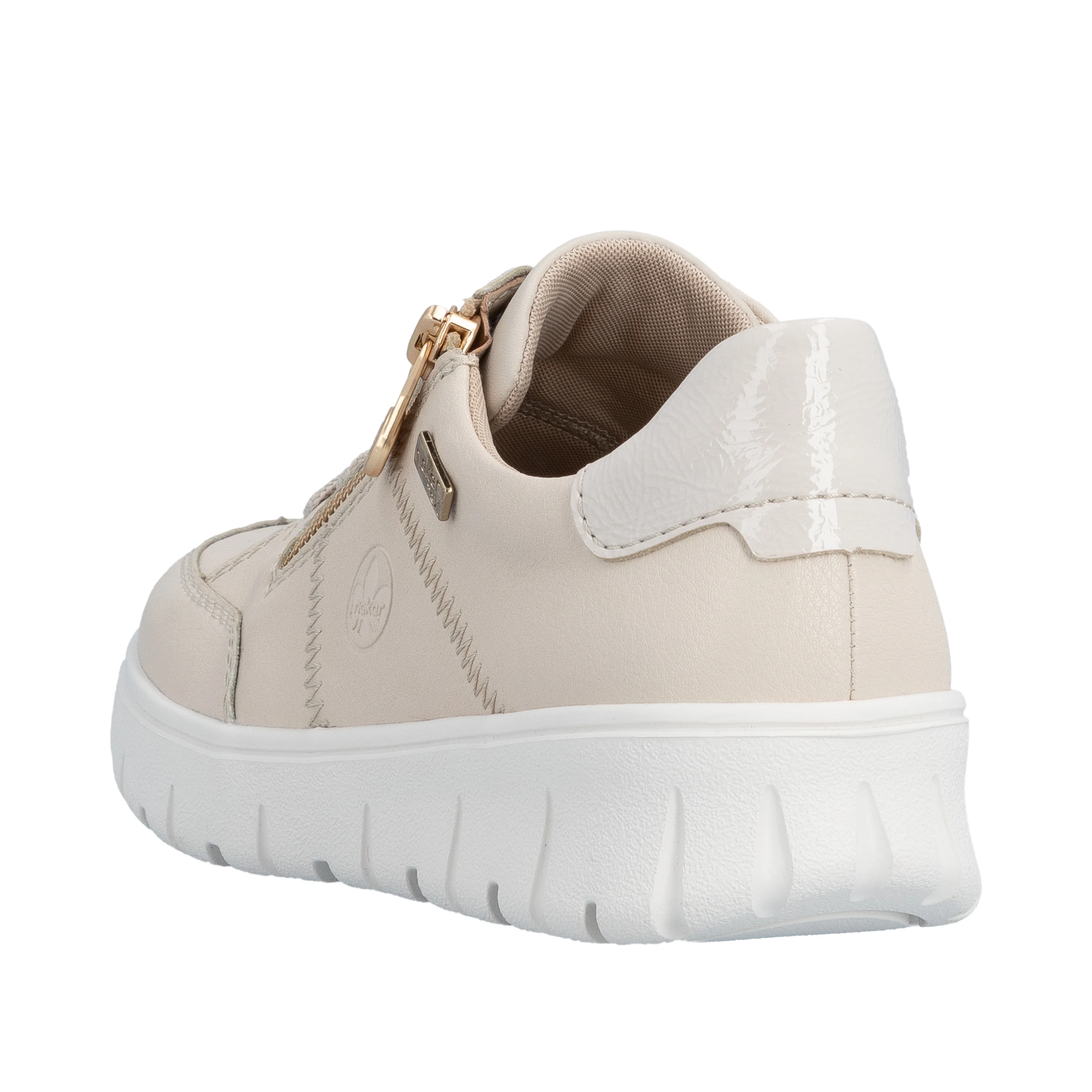 Rieker Women's Lace-up Shoe - Beige | N1301-60 - Image 5