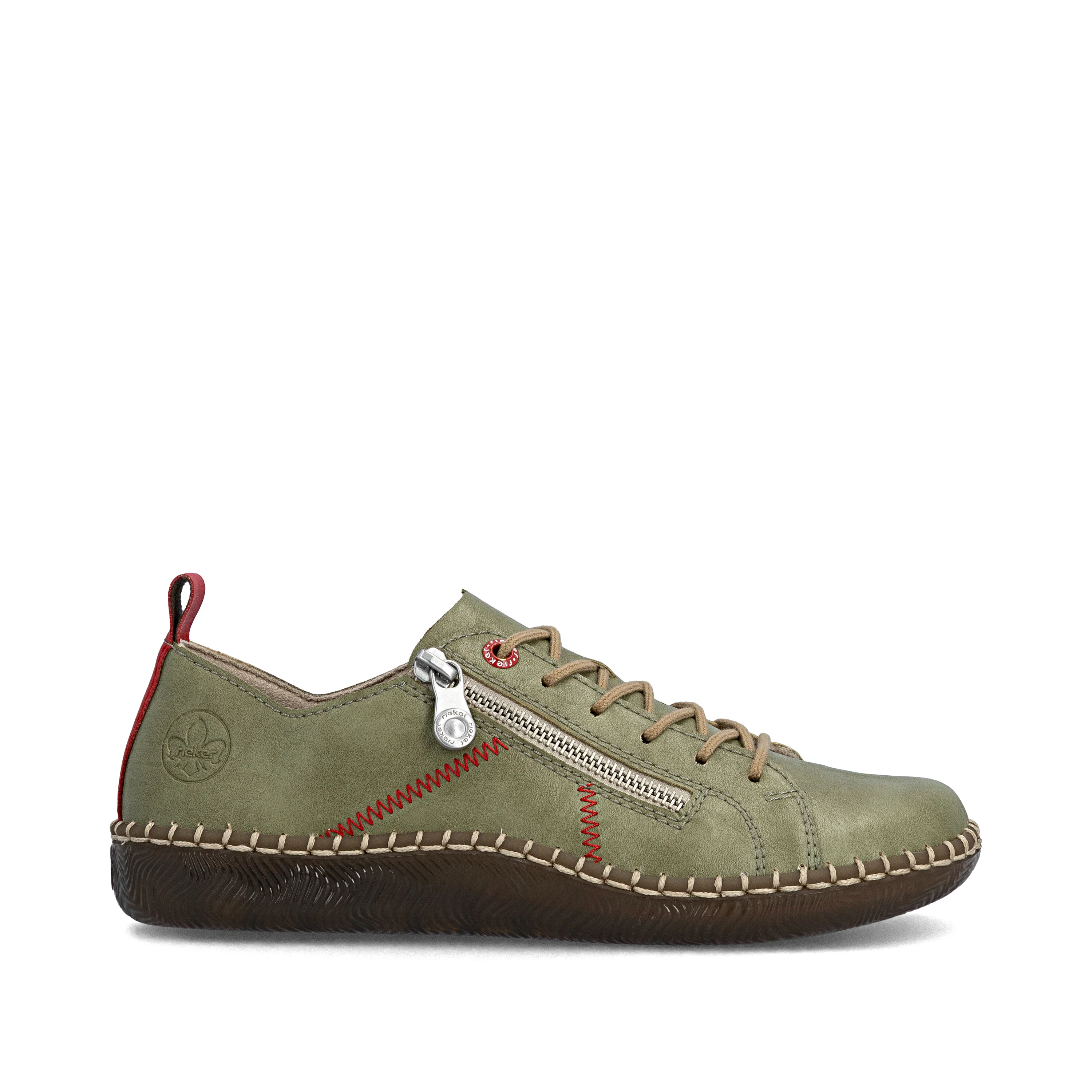 Rieker Women's Casual Shoe - Green | N2401-54 - Image 22