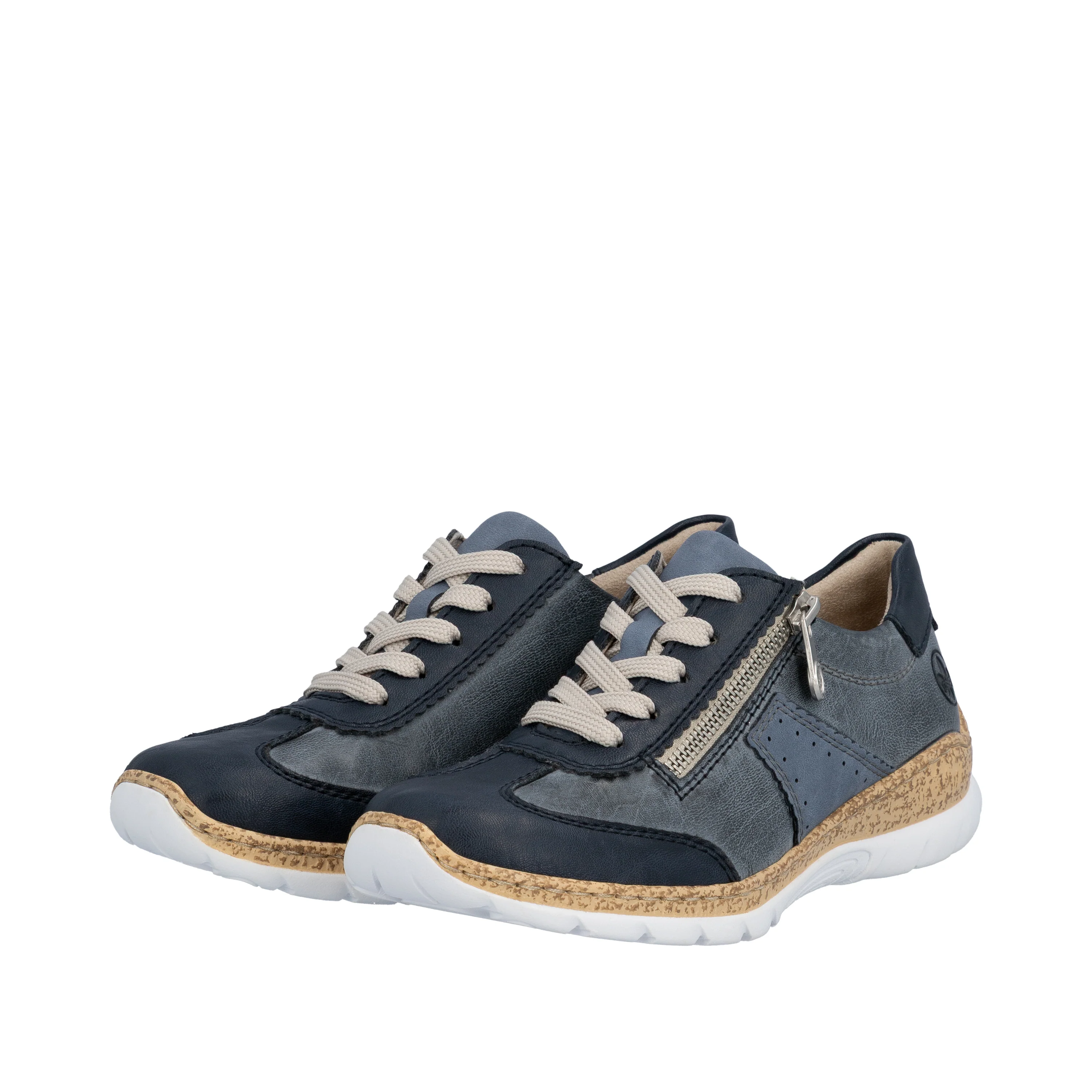 Rieker Women's Casual Shoe - Blue | N4221-14 - Image 15