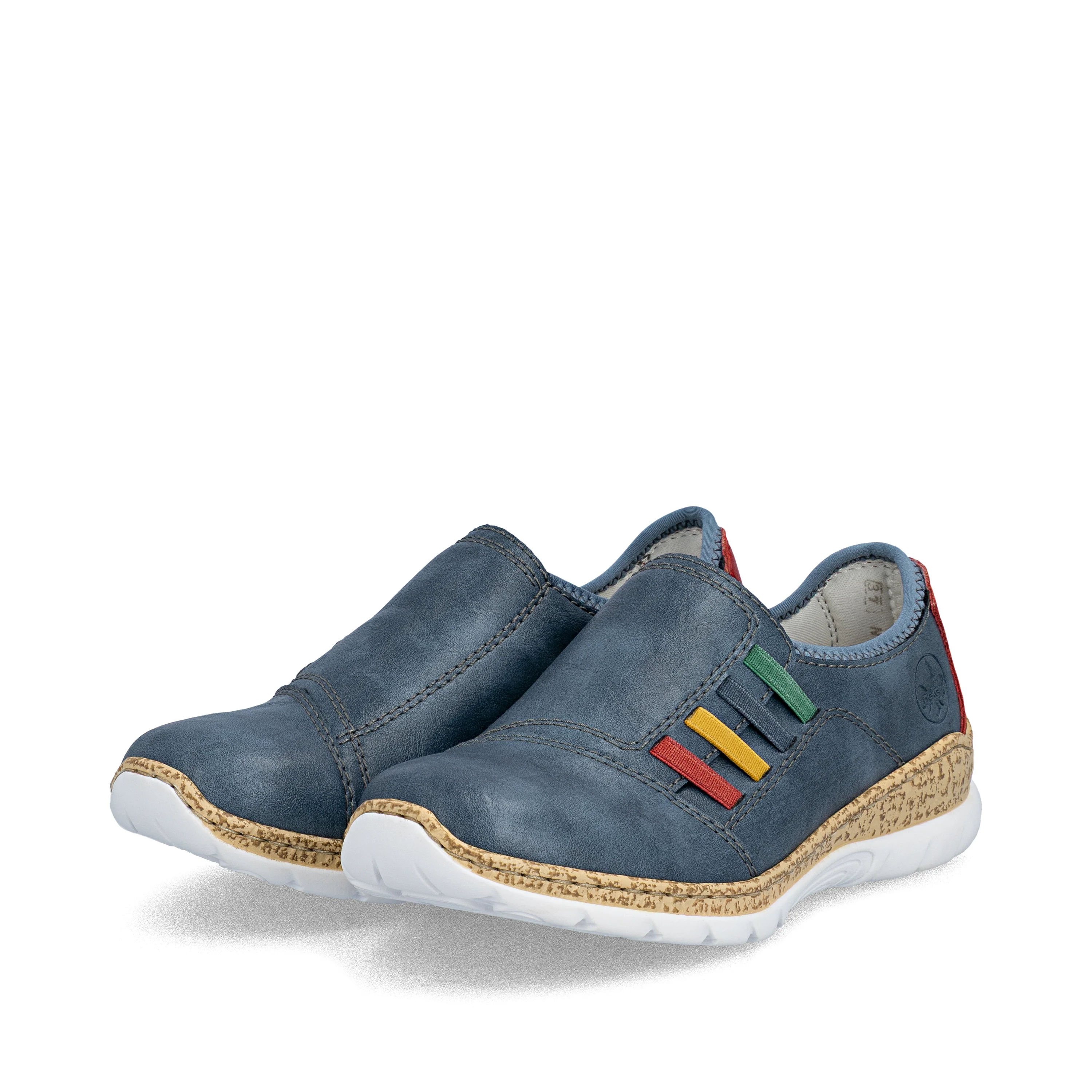 Rieker Women's Casual Slip-on Shoe - Blue | N4264-14 - Image 16