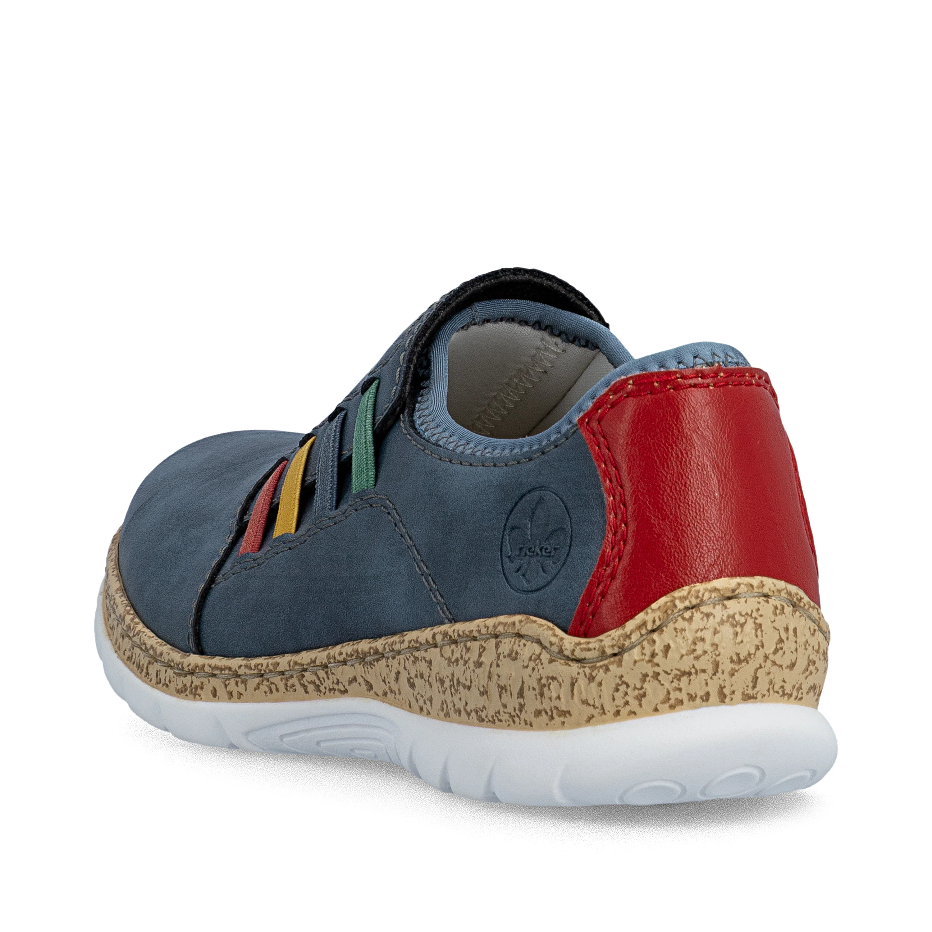 Rieker Women's Casual Slip-on Shoe - Blue | N4264-14 - Image 6