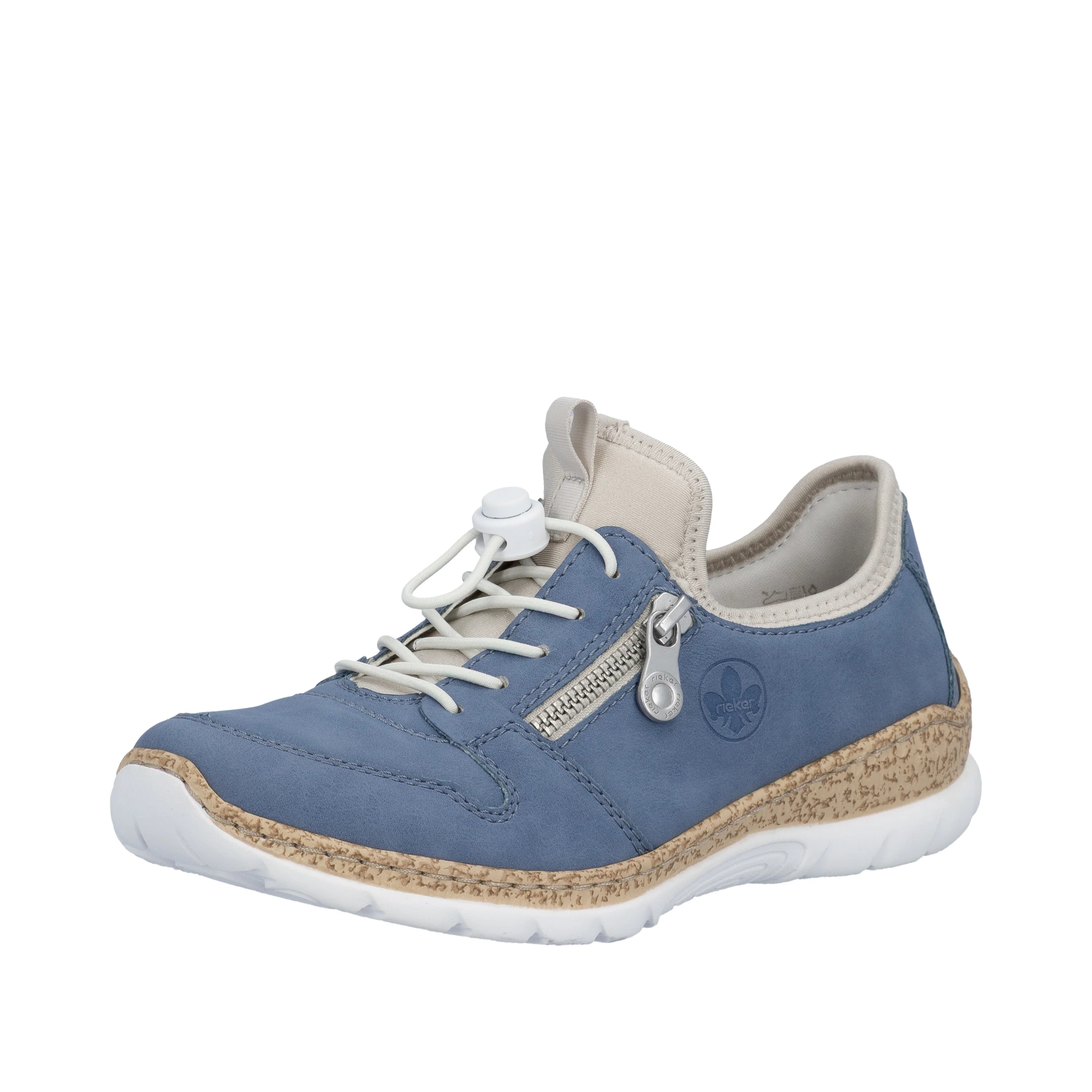 Rieker Women's Slip-on Shoe - Blue | N42G0-14