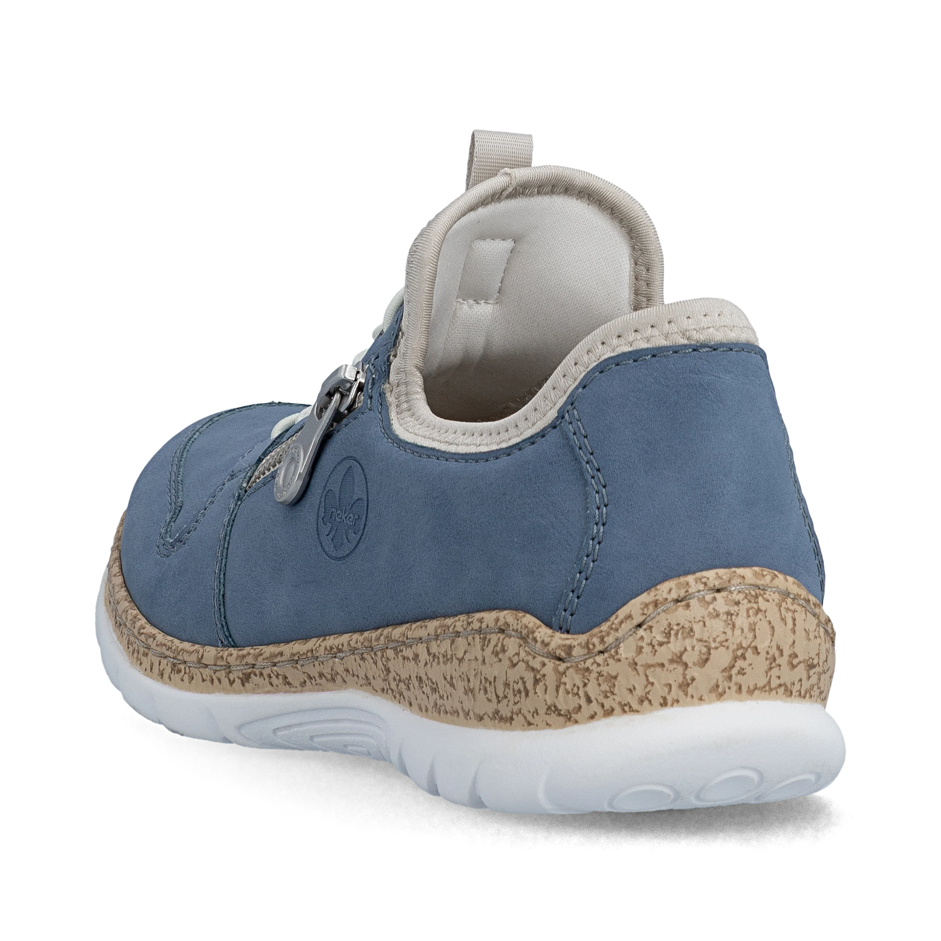 Rieker Women's Slip-on Shoe - Blue | N42G0-14 - Image 6