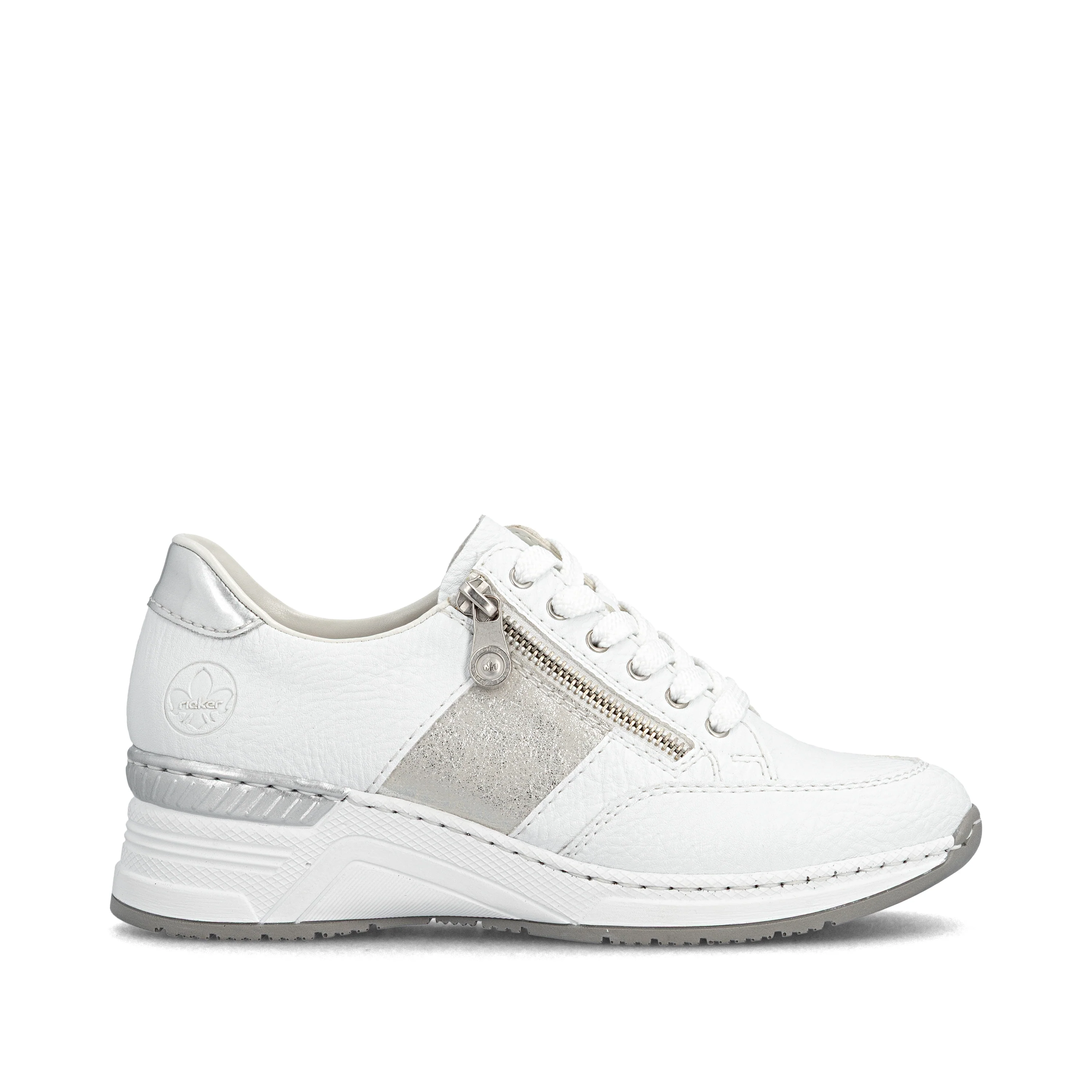 Rieker Women's Trainer - White | N4322-80 - Image 11