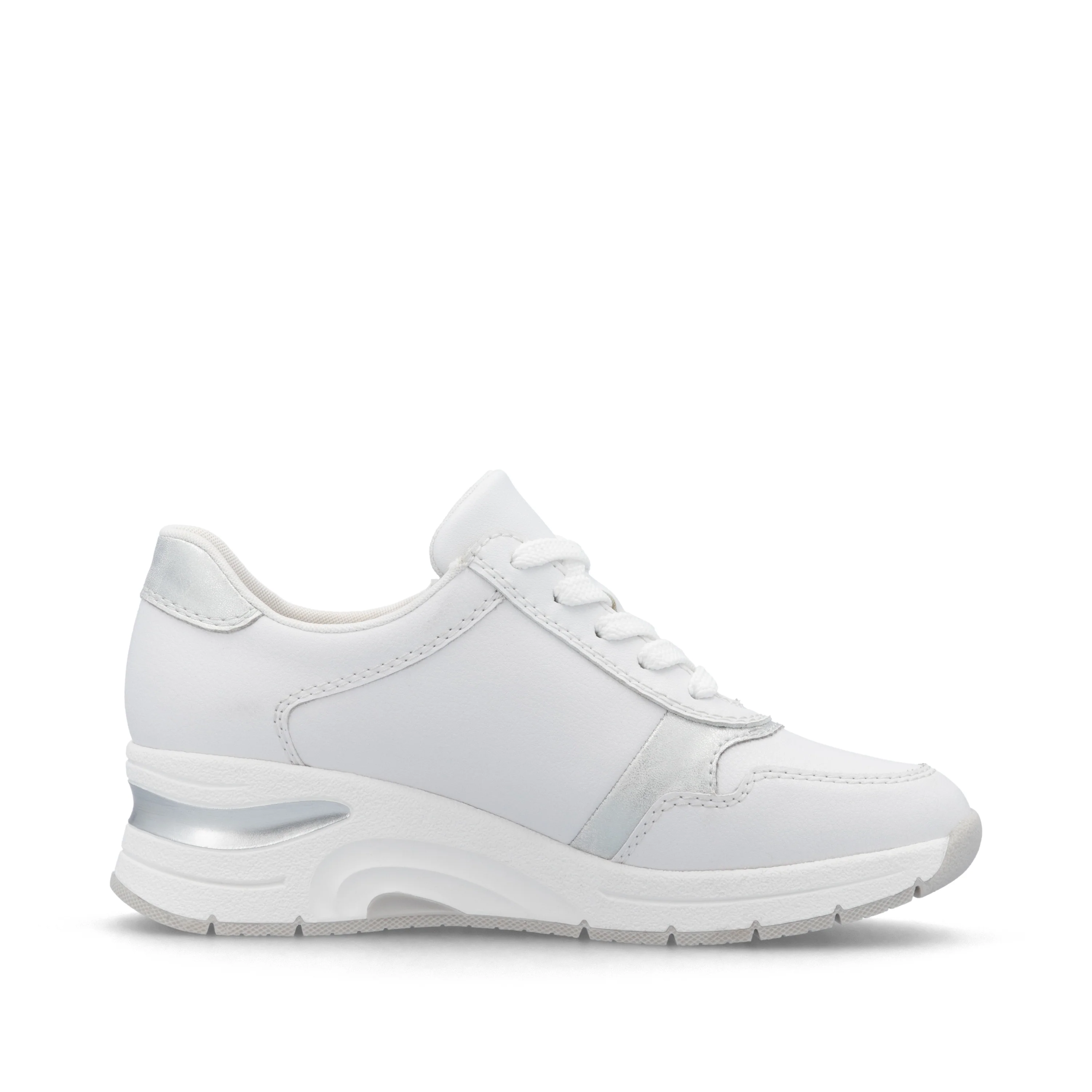 Rieker Women's Trainer - White | N9301-80 - Image 2