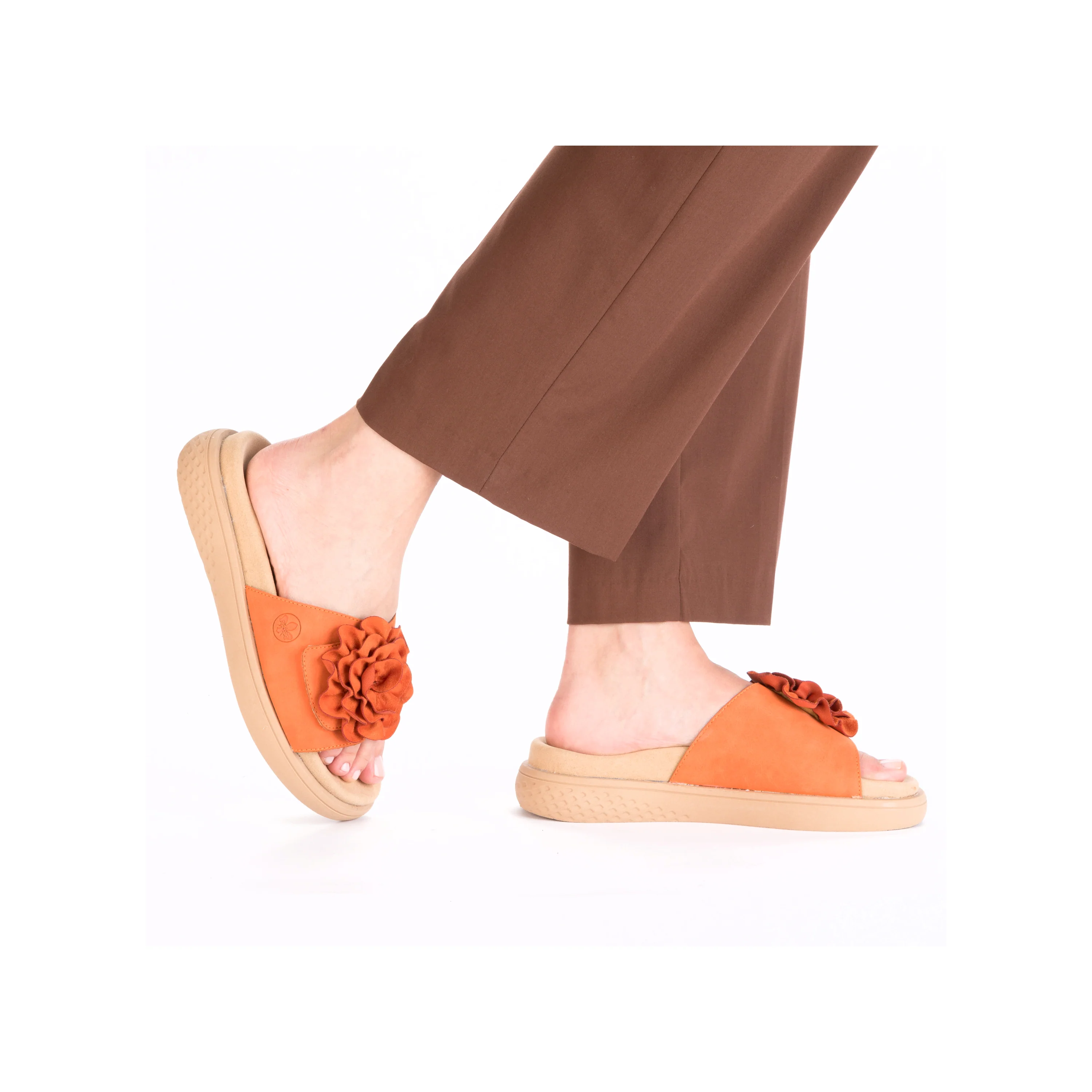 Rieker Woman's Sandals - Orange | V1562-38 - Image 11