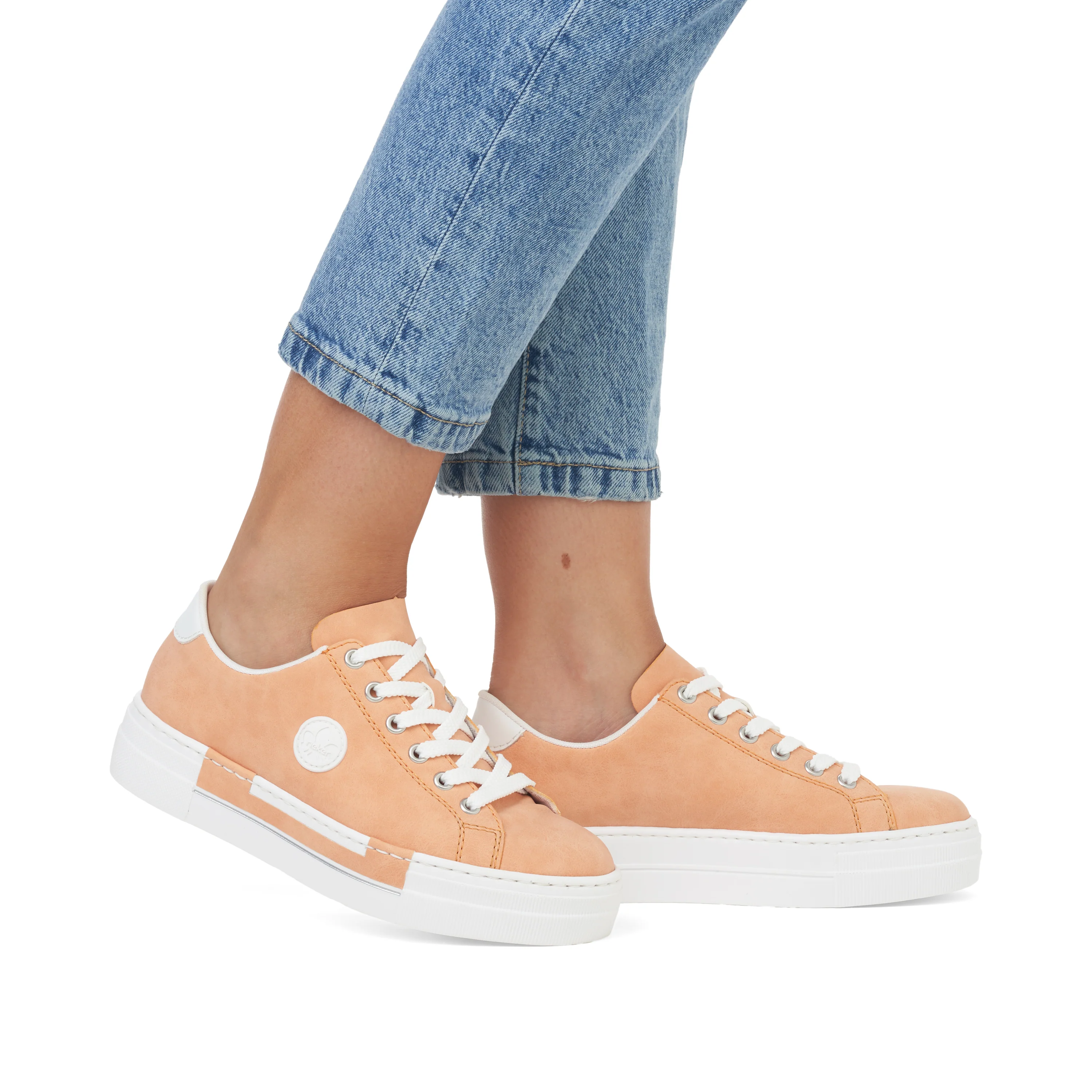 Rieker Woman's Shoes - Orange | N49W1-38 - Image 10