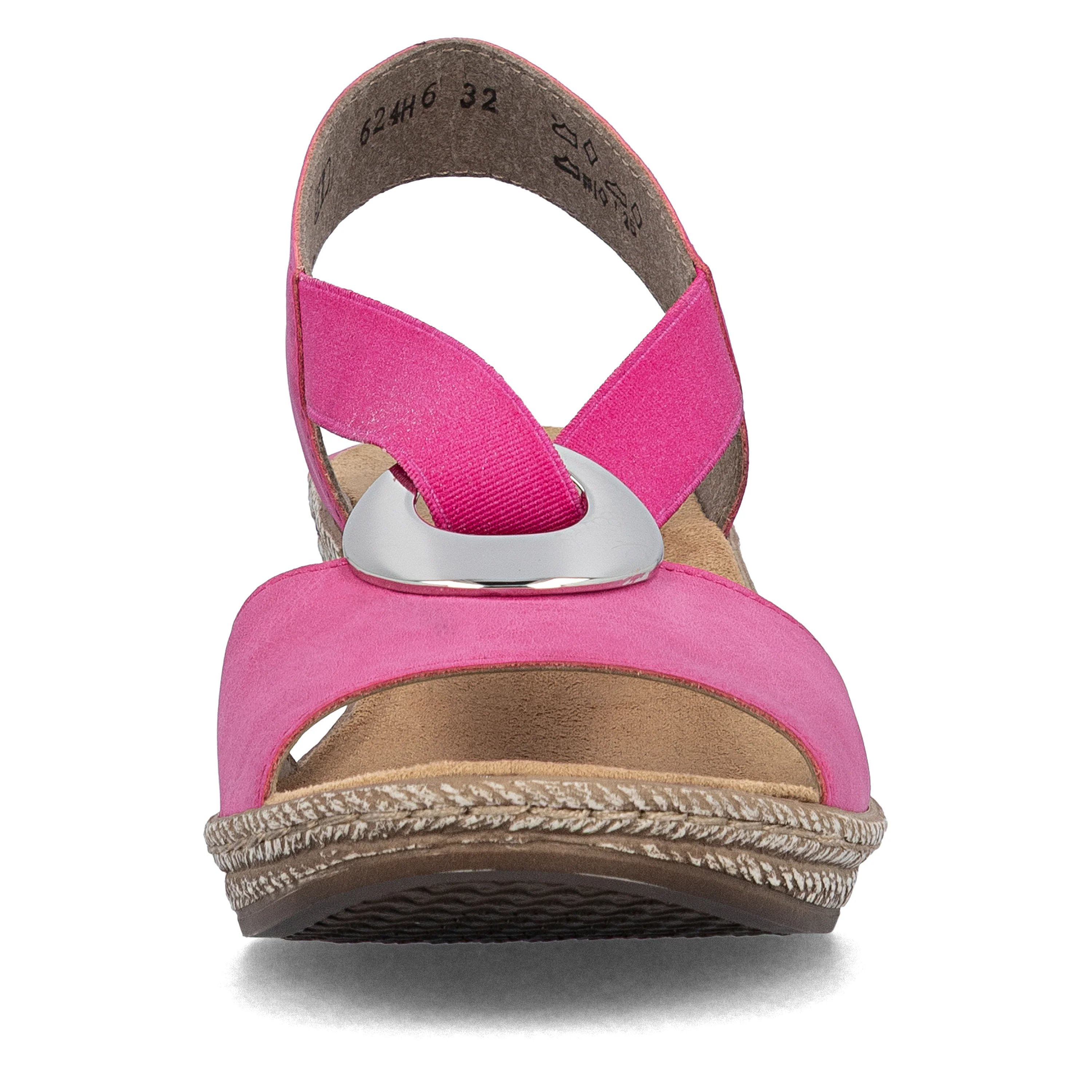Rieker Woman's Sandals - Pink | 624H6-32 - Image 6