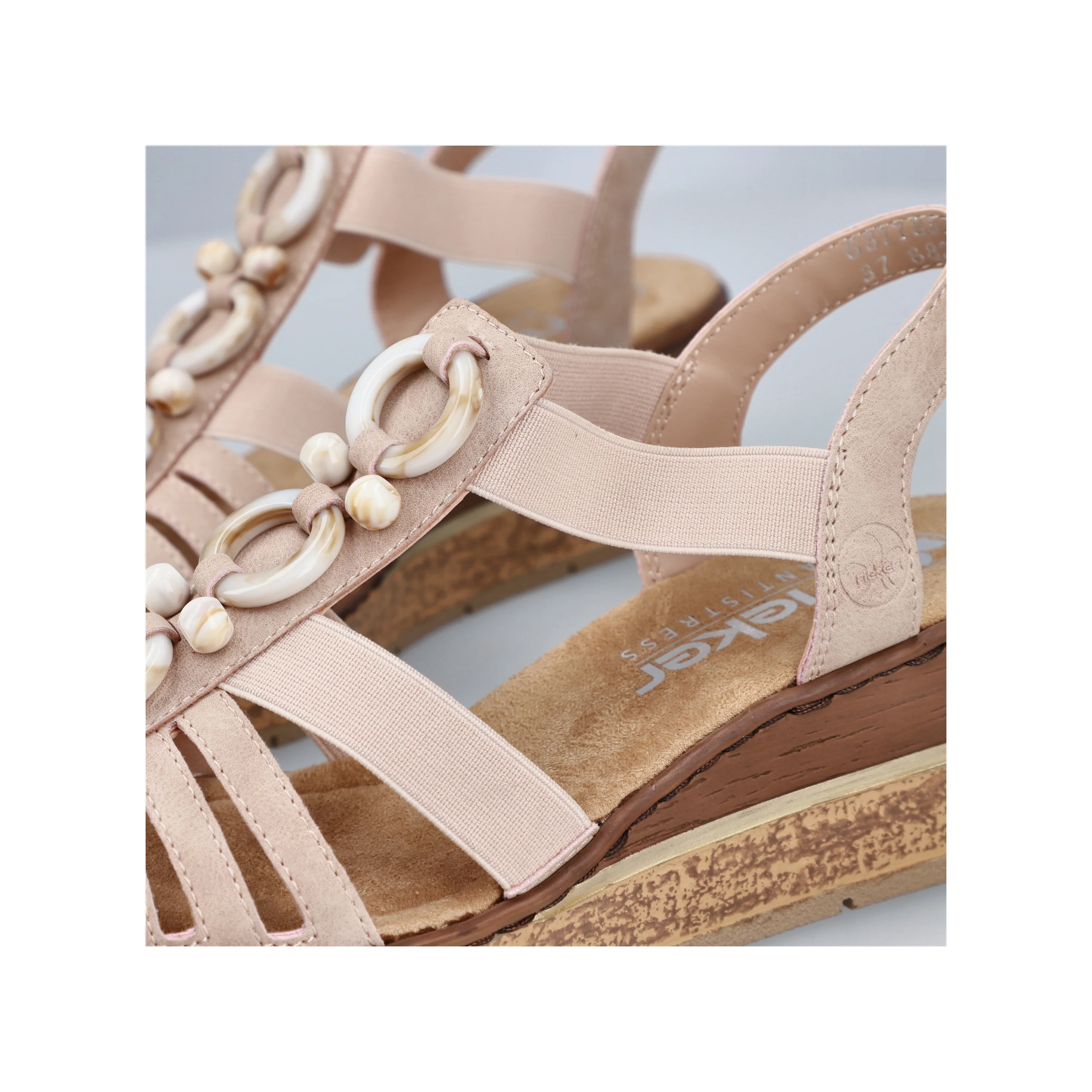 Rieker Woman's Sandals - Pink | 63778-31 - Image 13