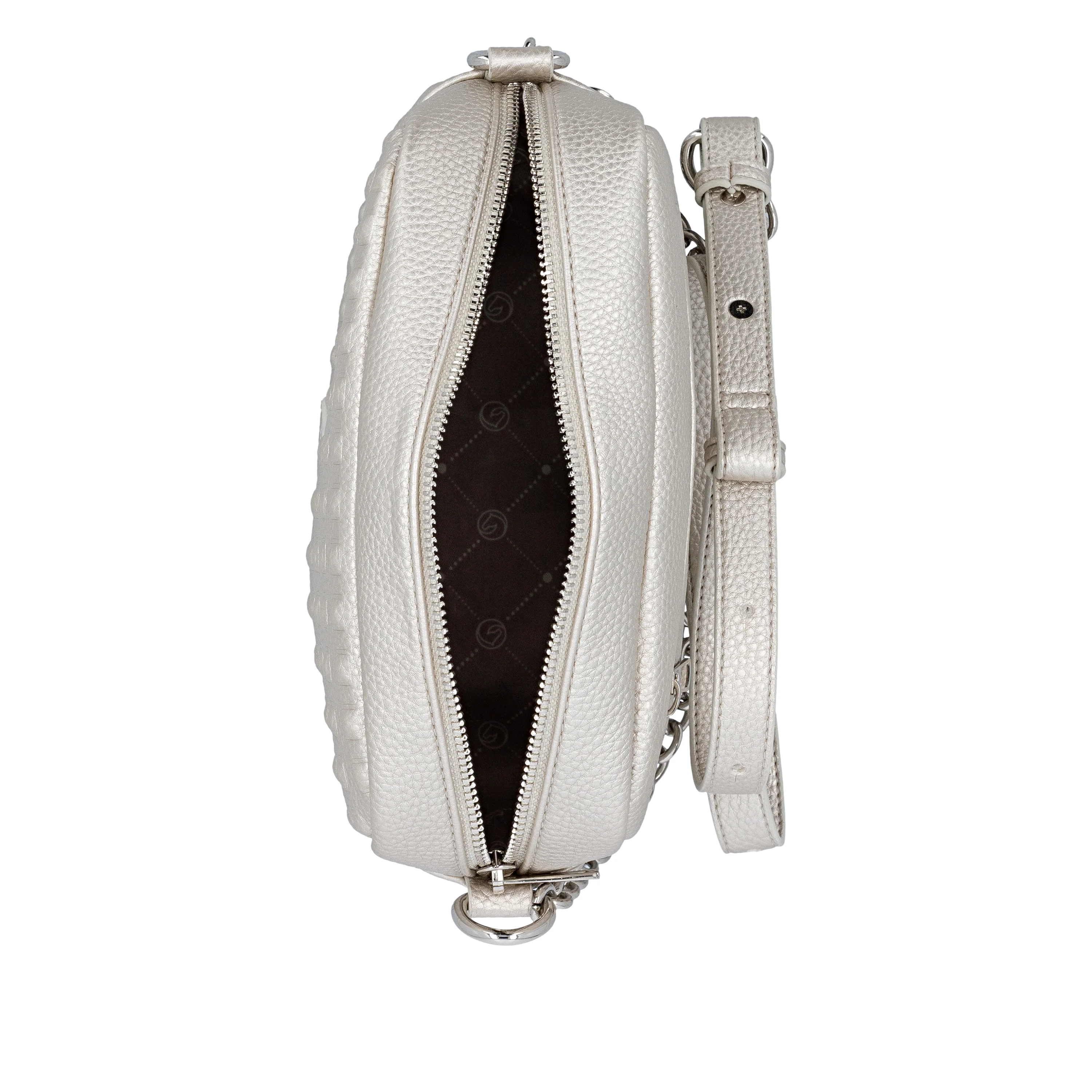 remonte Women's Small Crossbody Bag - Silver/Platinum | Q0667-90 - Image 10