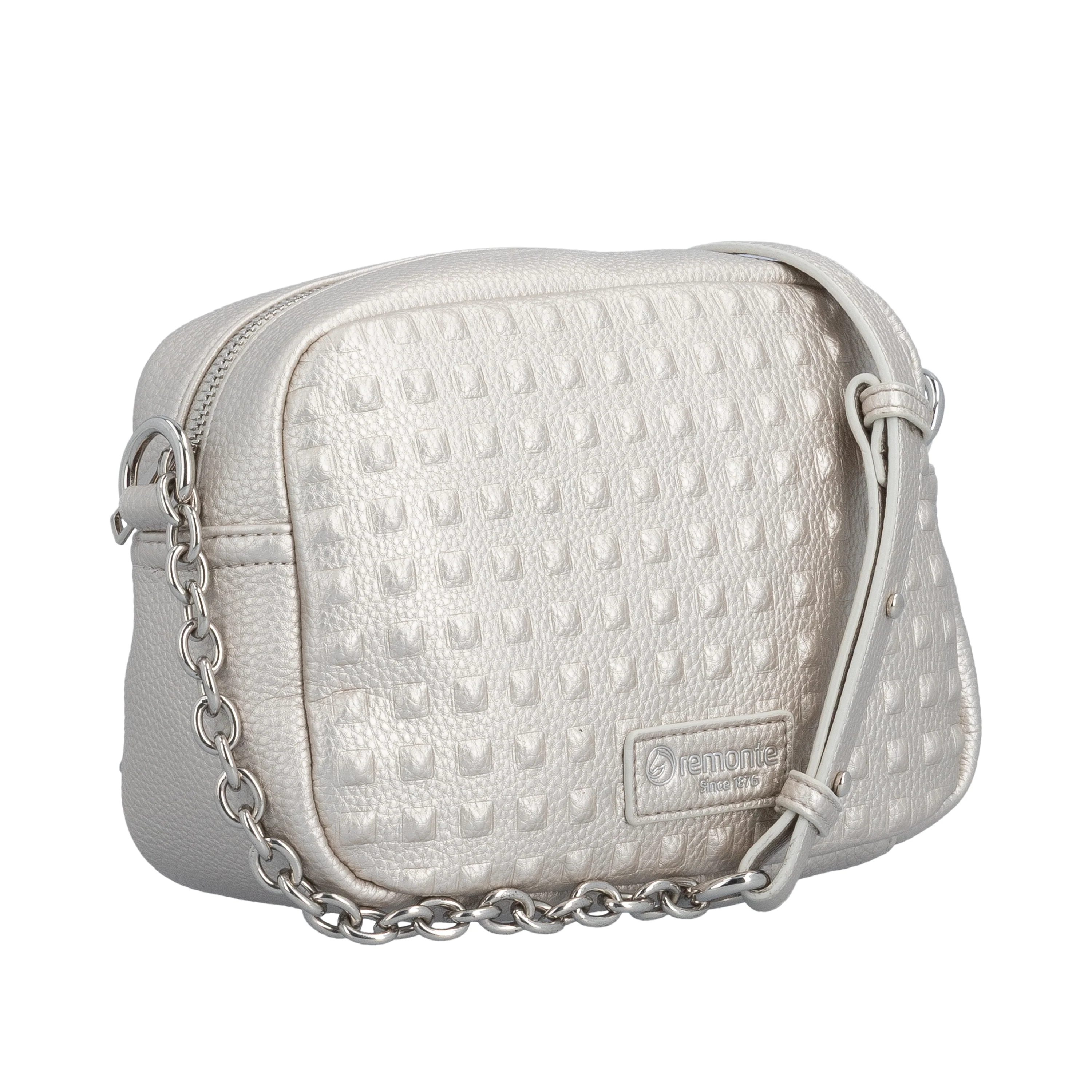 remonte Women's Small Crossbody Bag - Silver/Platinum | Q0667-90 - Image 5