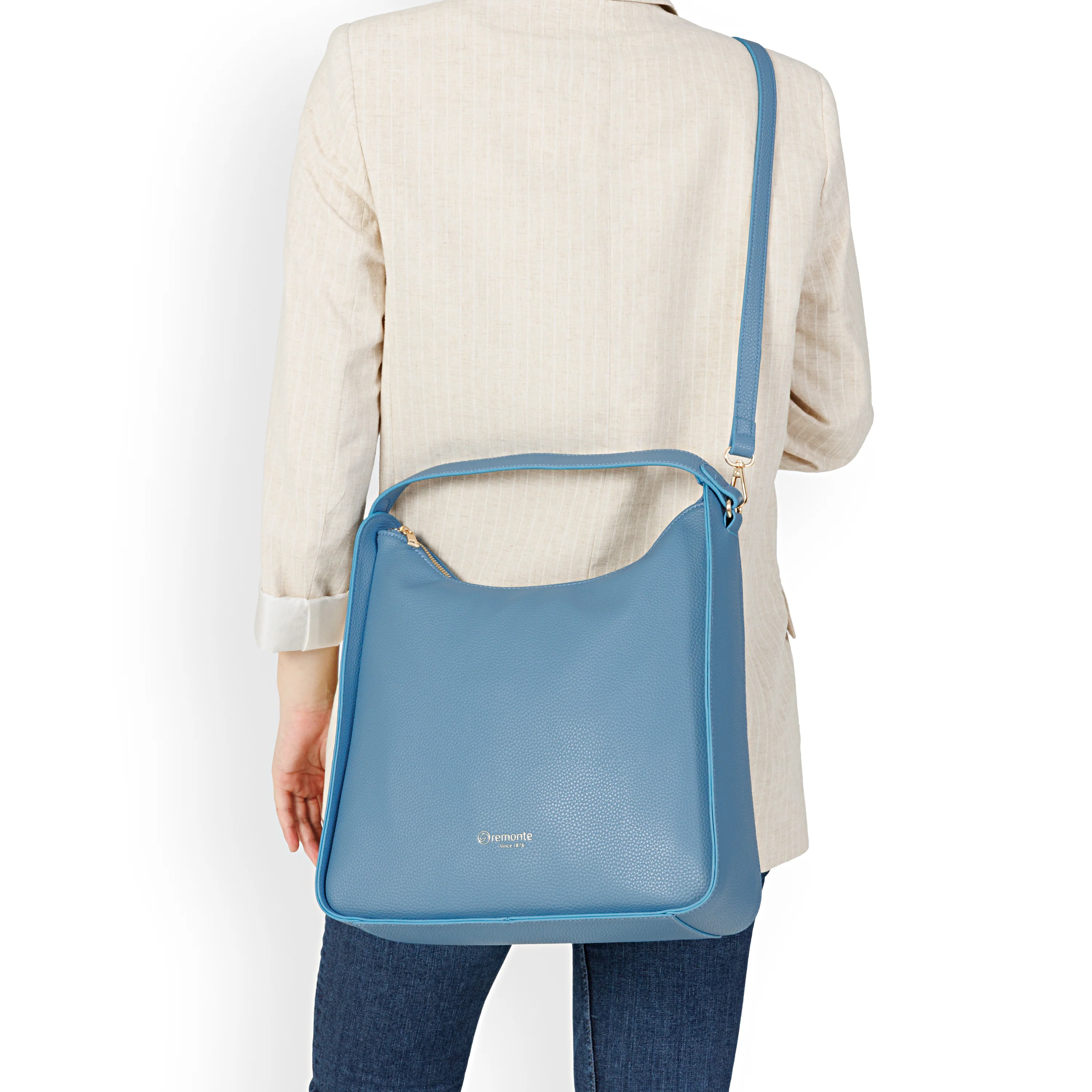 remonte Women's Shoulder Bag - Blue | Q0730-14 - Image 14